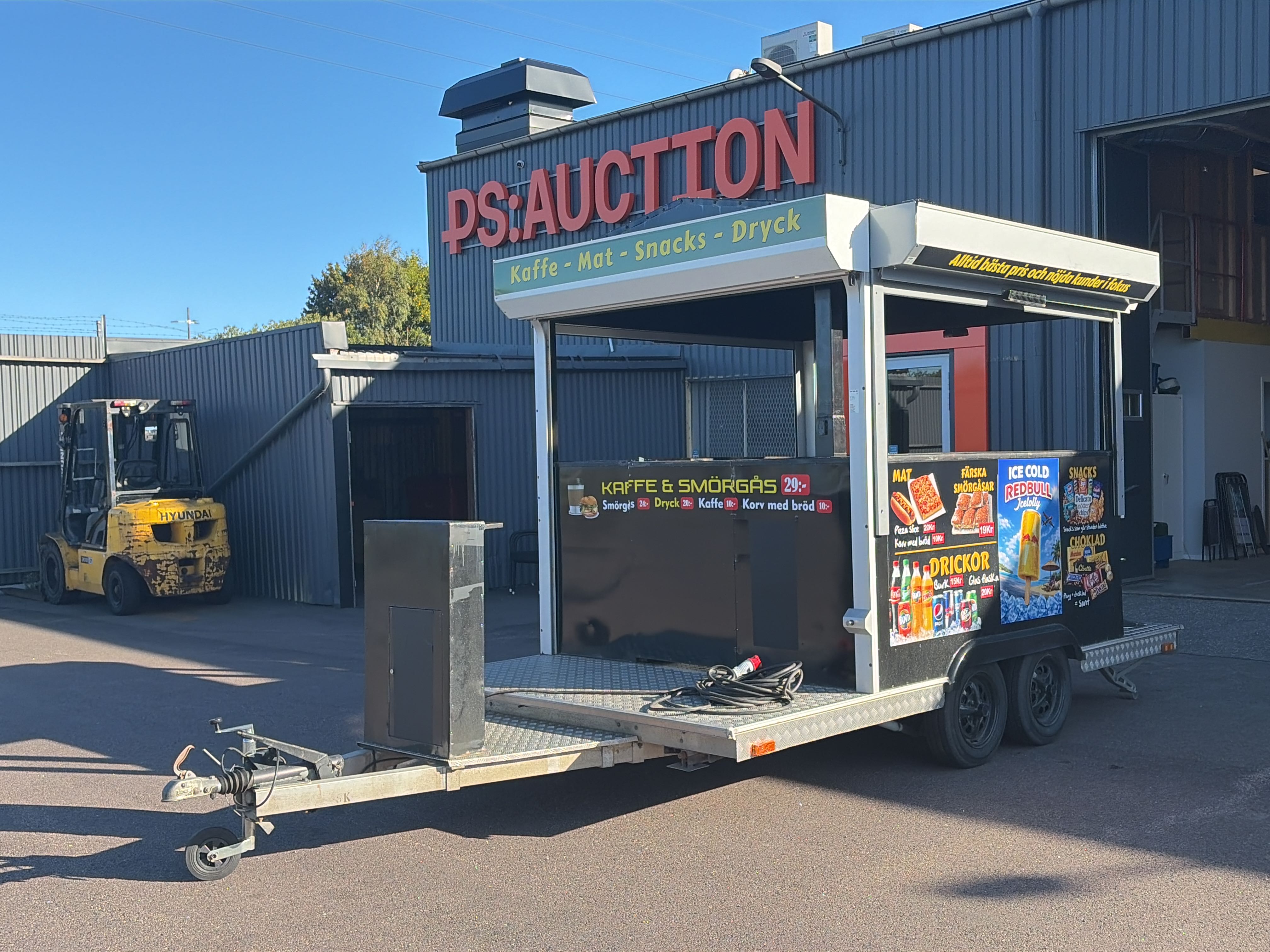 Video preview for Food cart with Topbox and equipment - Polar P550