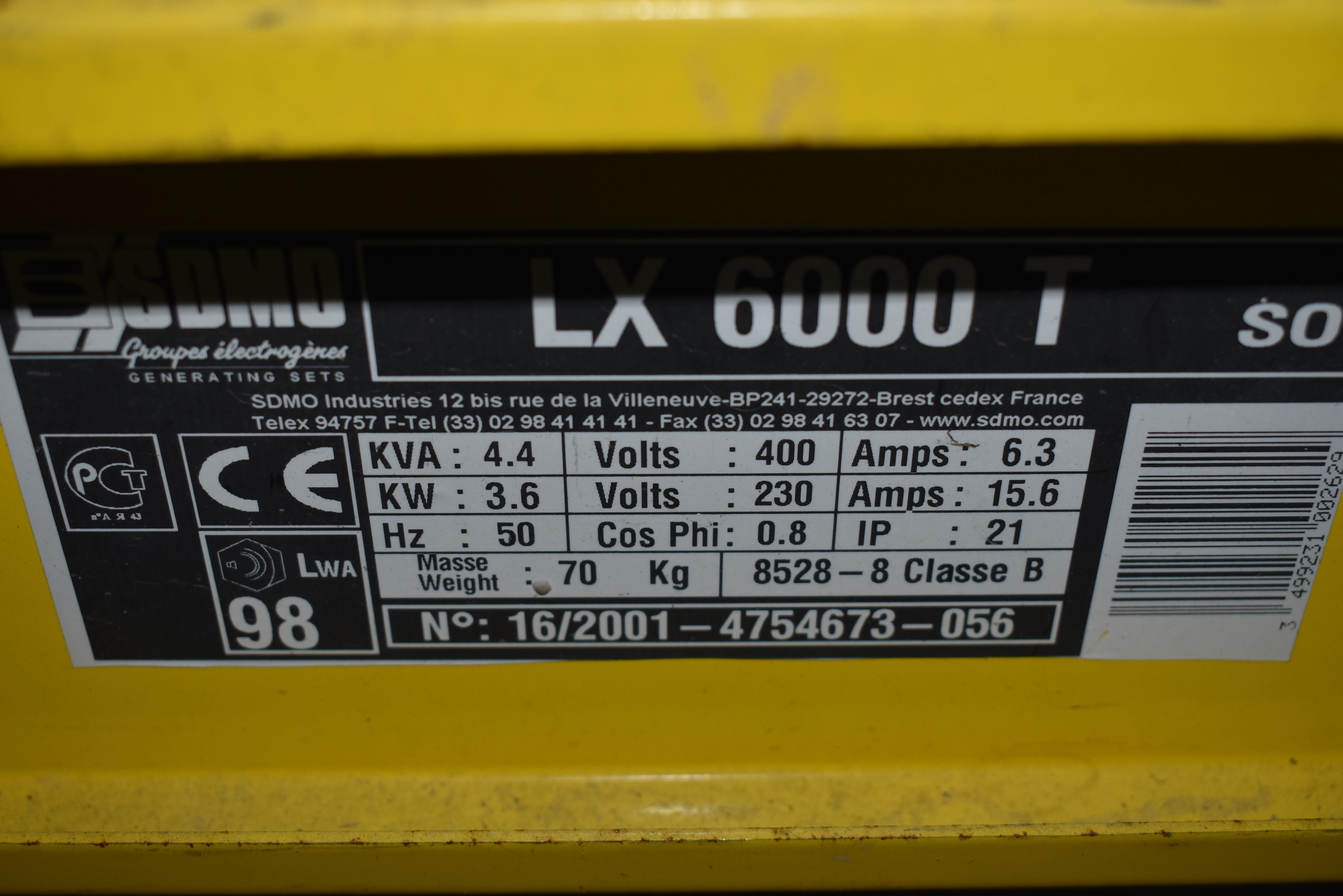 Electricity from Somo - LX6000 T - PS Auction - We value the