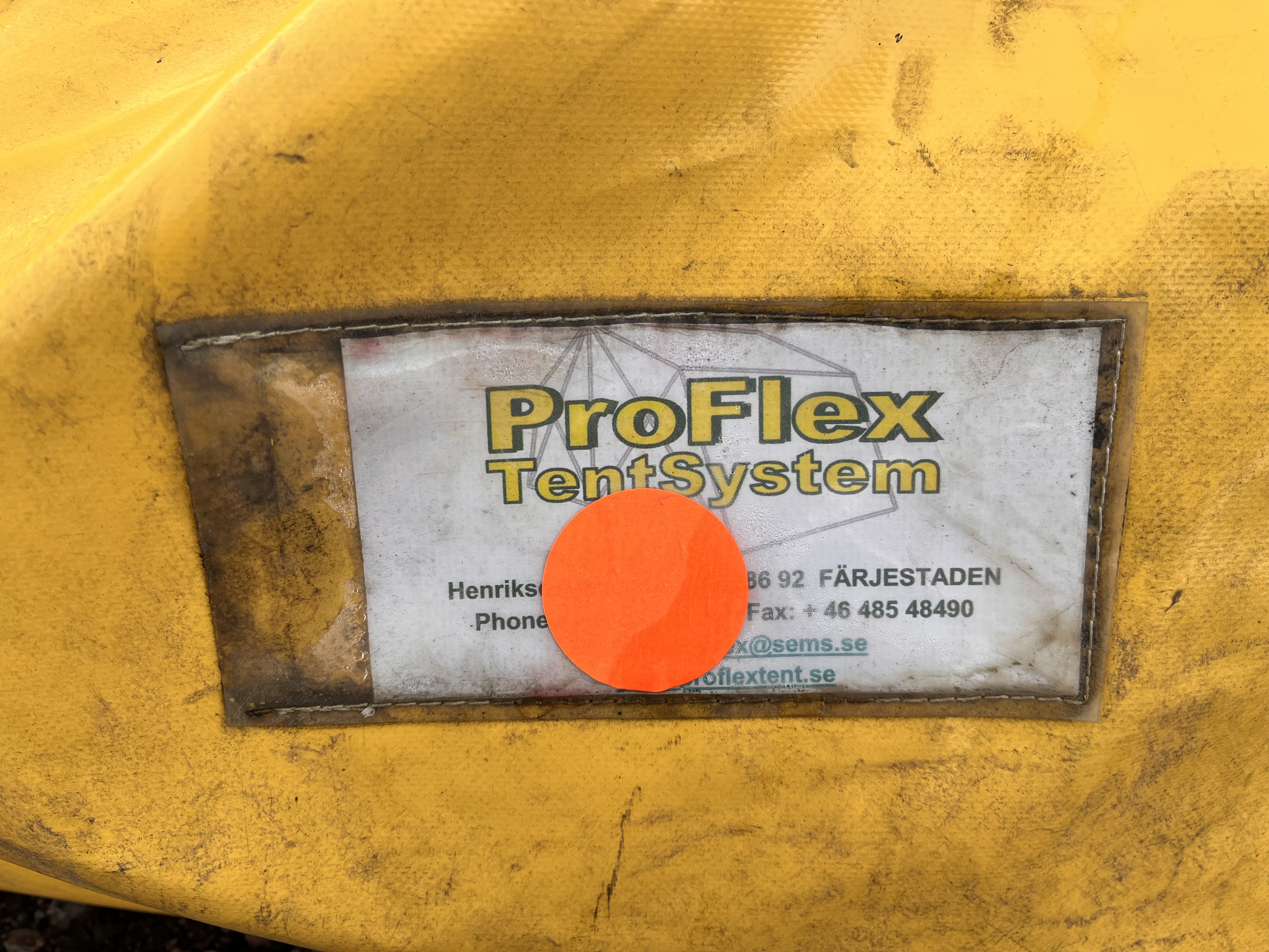 Proflex Ps50 Tent ProFlex - PS Auction - We value the future - Largest in net auctions