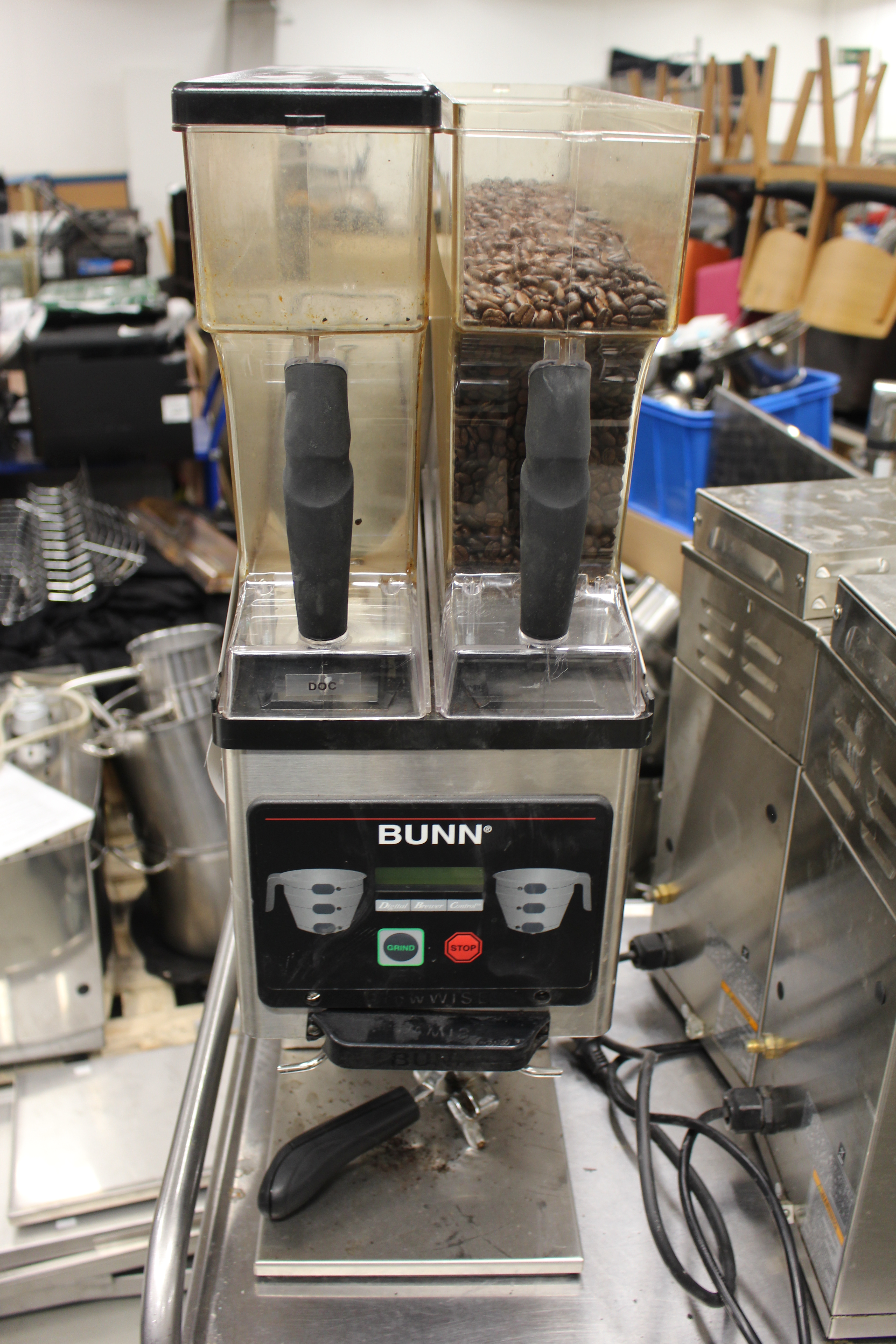 Coffee grinder Bottom MHG Coffee 