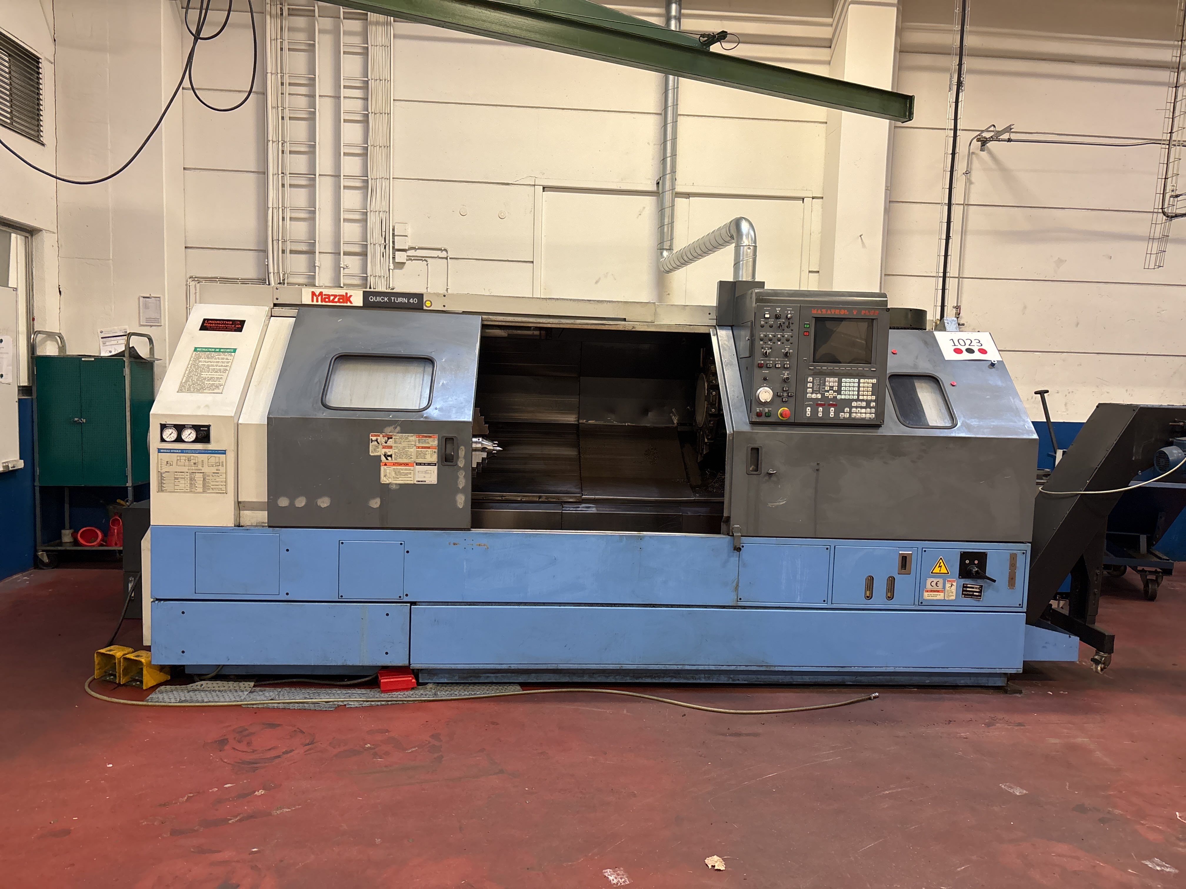 CNC lathe - Mazak Quick Turn QTN-40 - 1997 - PS Auction - We value