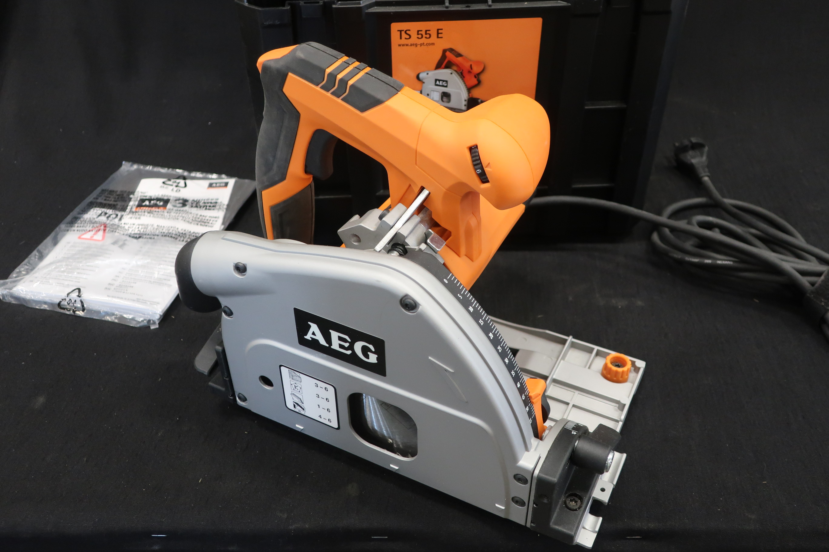 Lowering saw AEG TS 55 E - Free 
