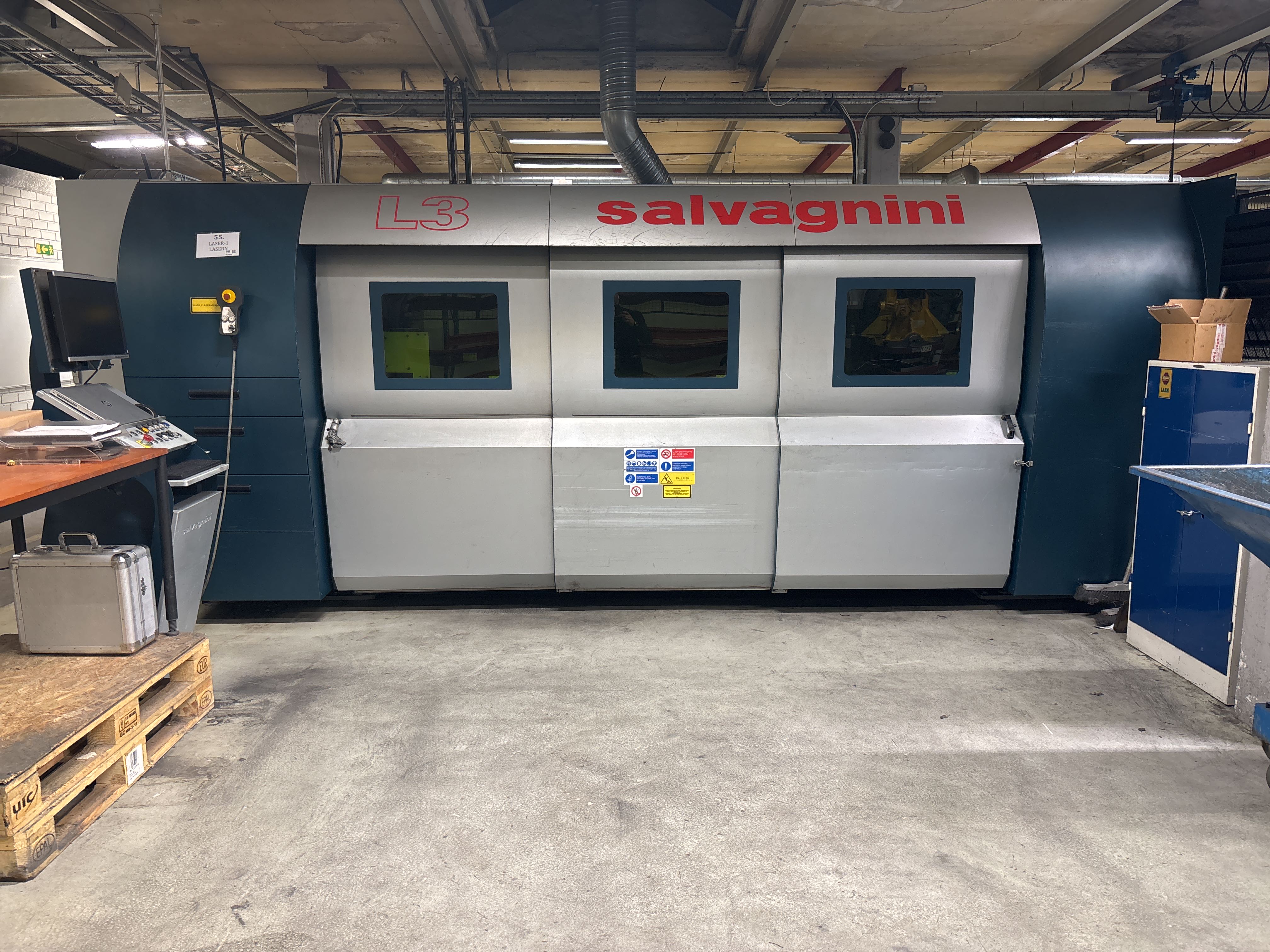 Förhandsvisning av video för Laserskärsystem med tillbehör - Salvagnini L3-30/ASF, -2014