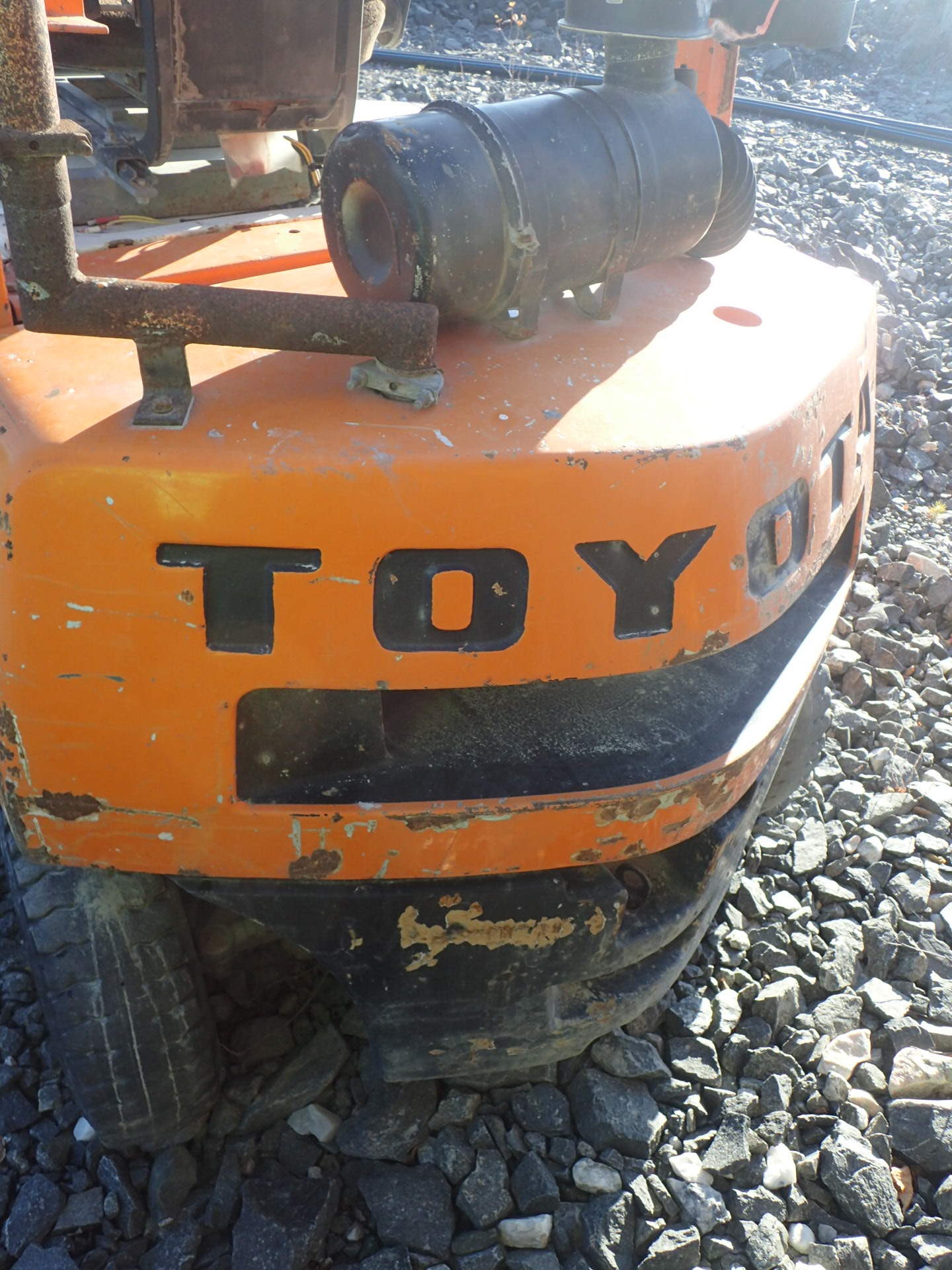 Toyota Counterbalance Forklift - PS Auction - We value the future