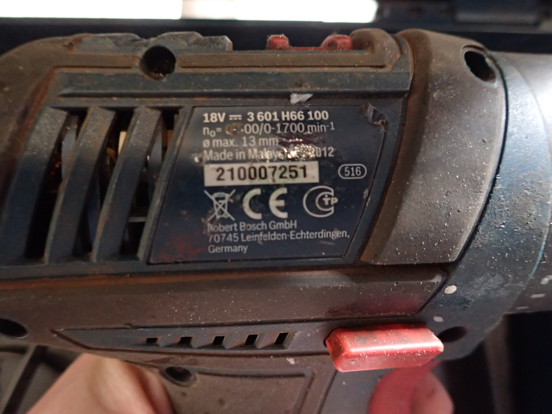 Drill BOSCH - PS Auction - We value the 