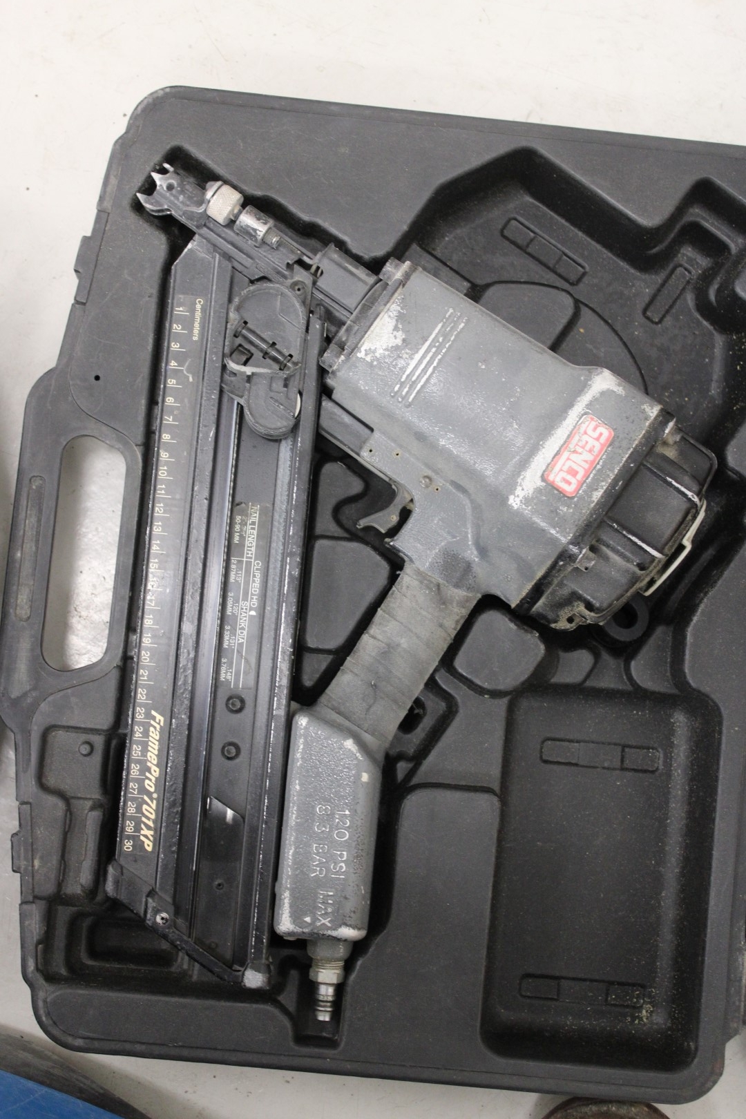 Nail gun, compressor and hose PS Auction We value the future