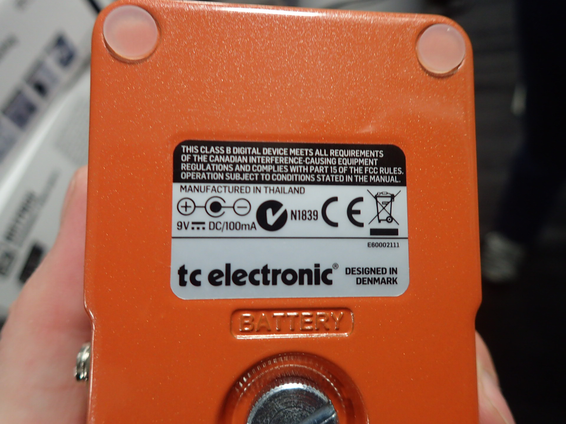 TC Electronic TonePrint Shaker Vibrato Guitar Effect Pedal - PS