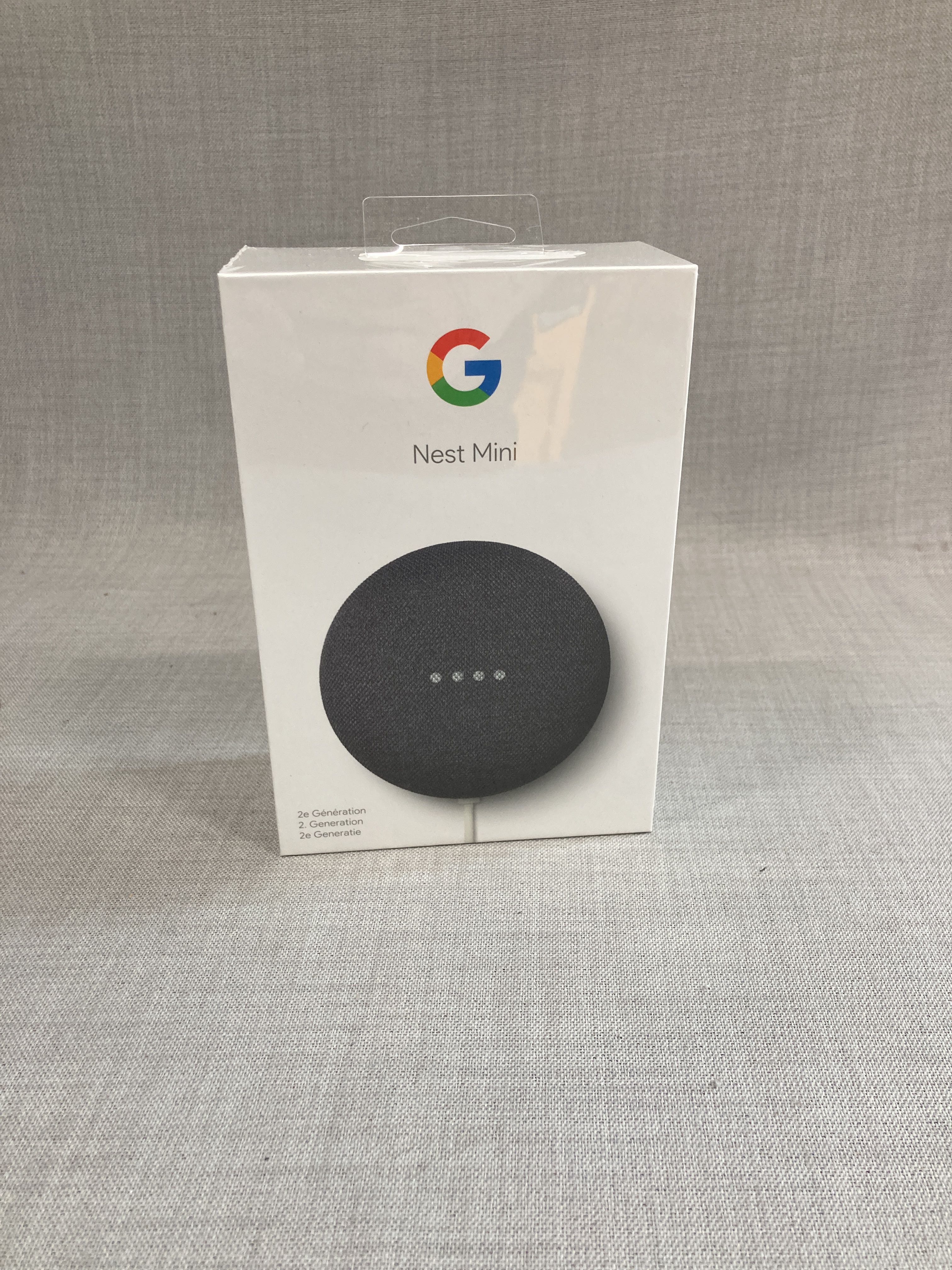 Google Nest Mini Charcoal - PS Auction - We value the future