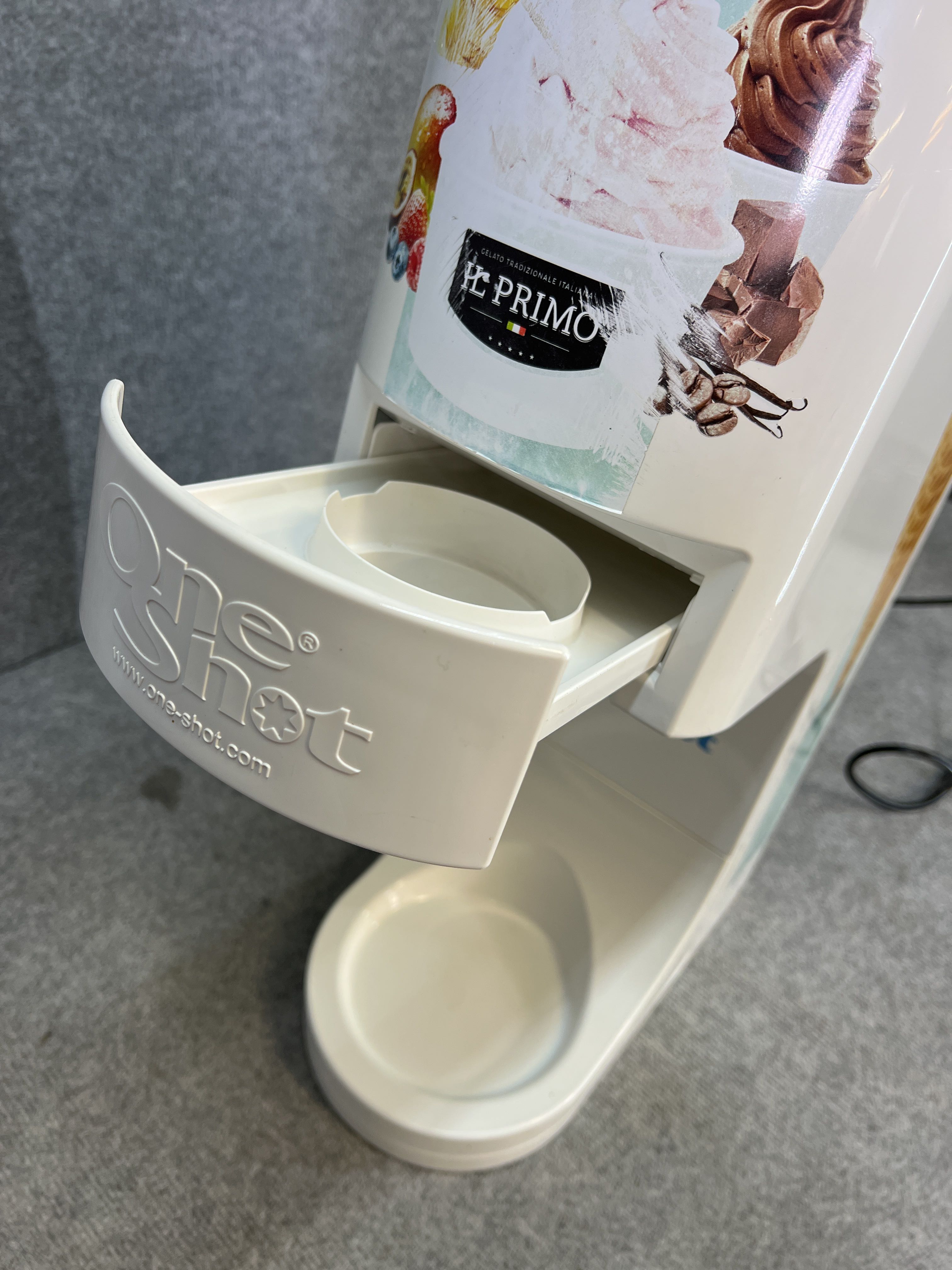 Ice cream best sale capsule machine