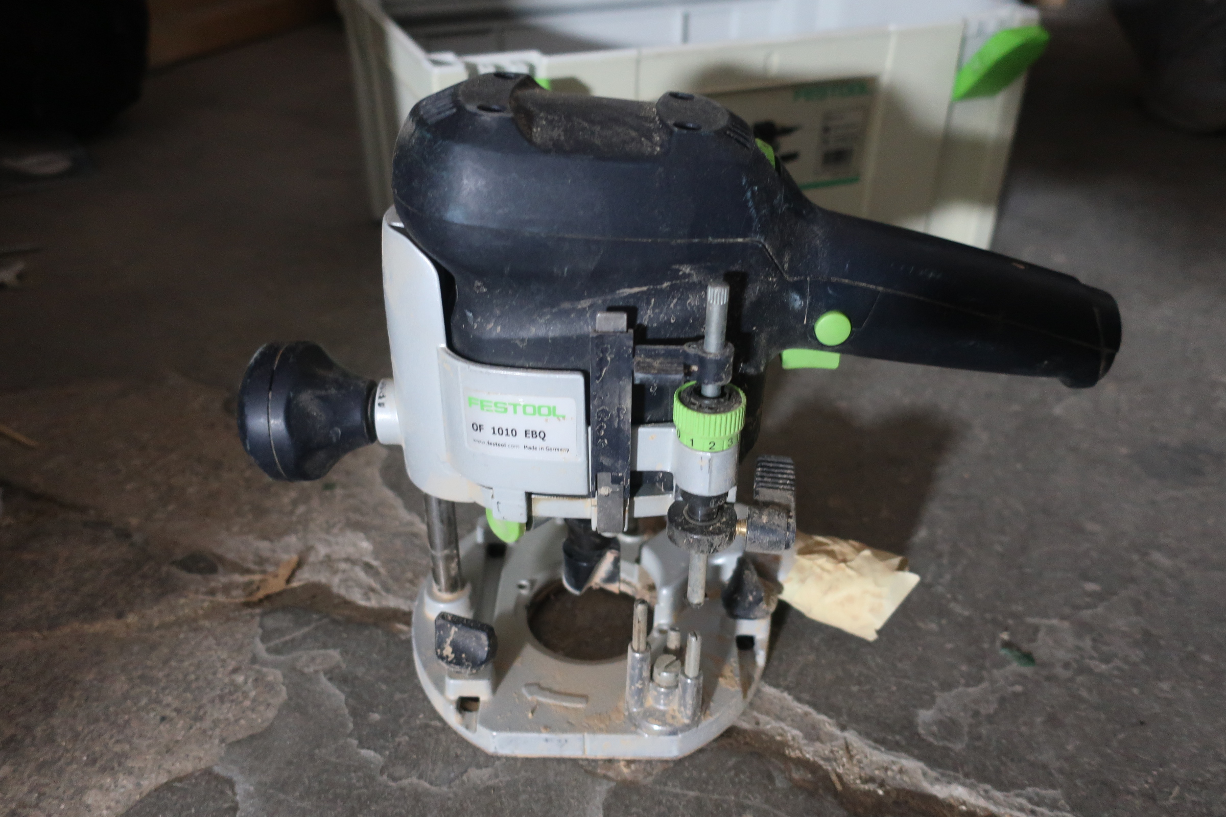 Festool Boîtier De Prise 1010 EBQ Complet 489926 - Ensemble Outil Électrique Avec Batterie NiMh