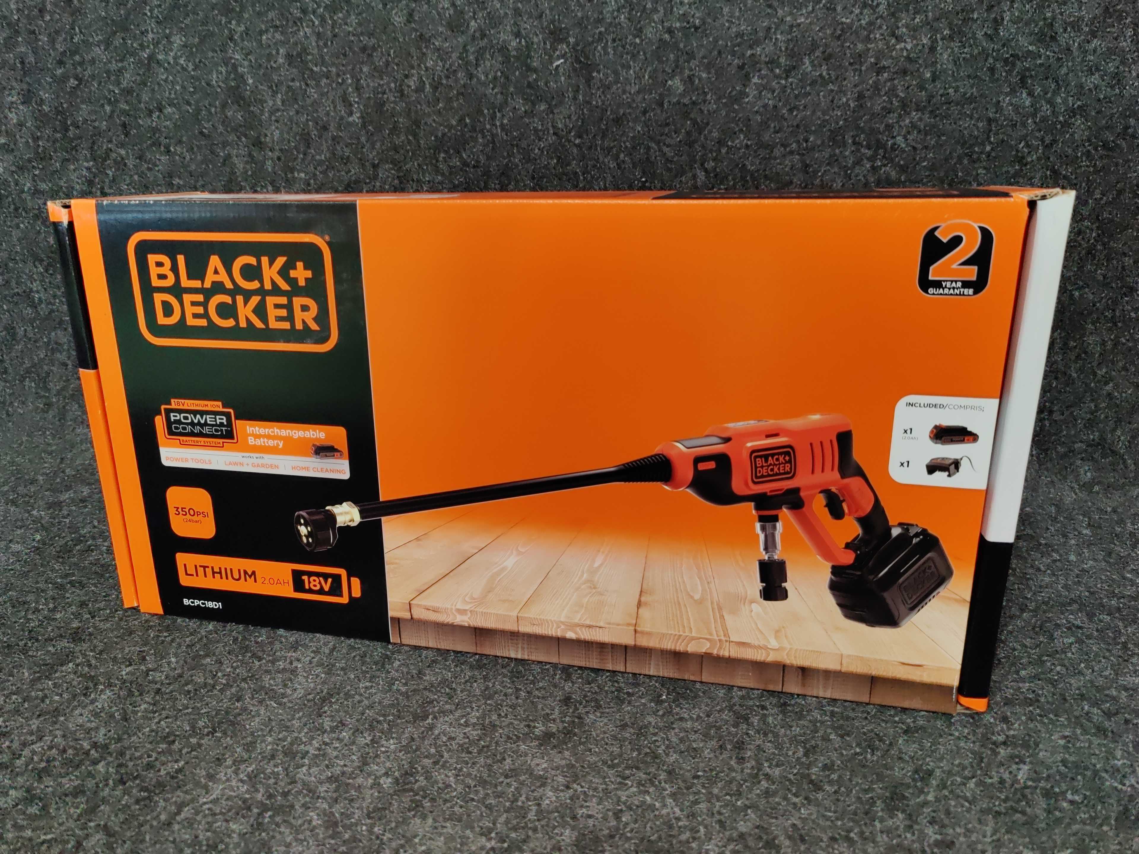 Intermediate pressure washer Black & Decker BCPC18D1-QW 18V +