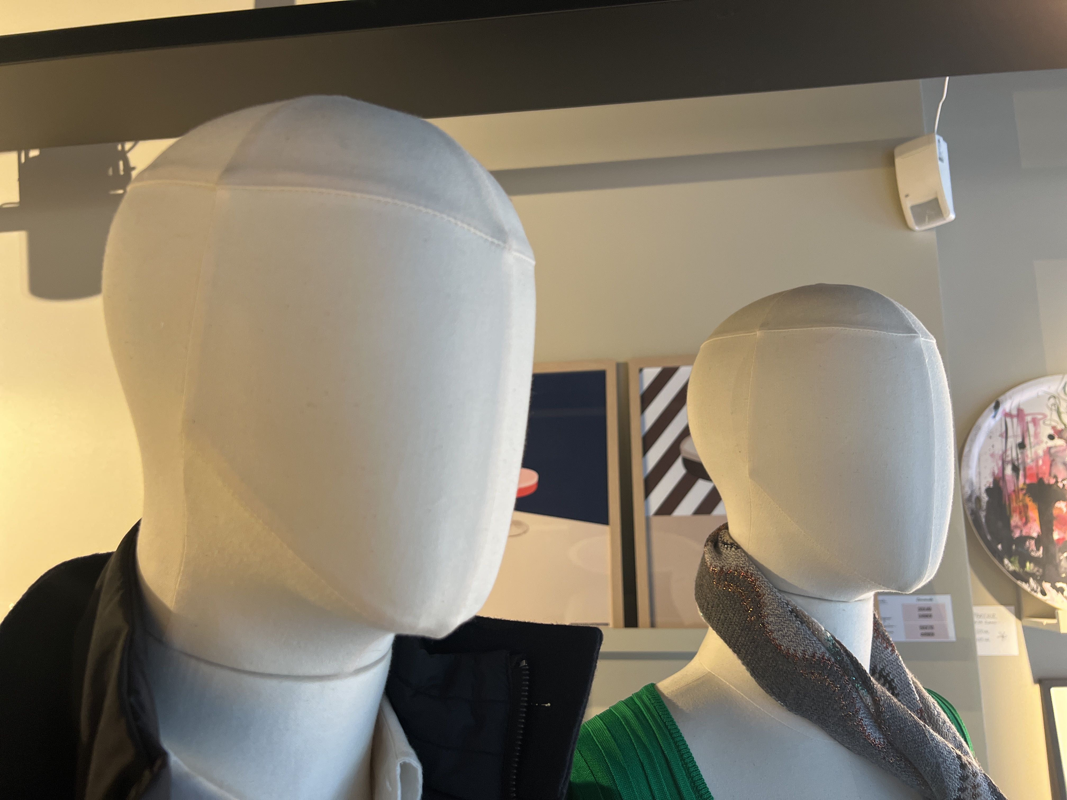 Mannequins, 2 pieces PS Auction We value the future Largest in