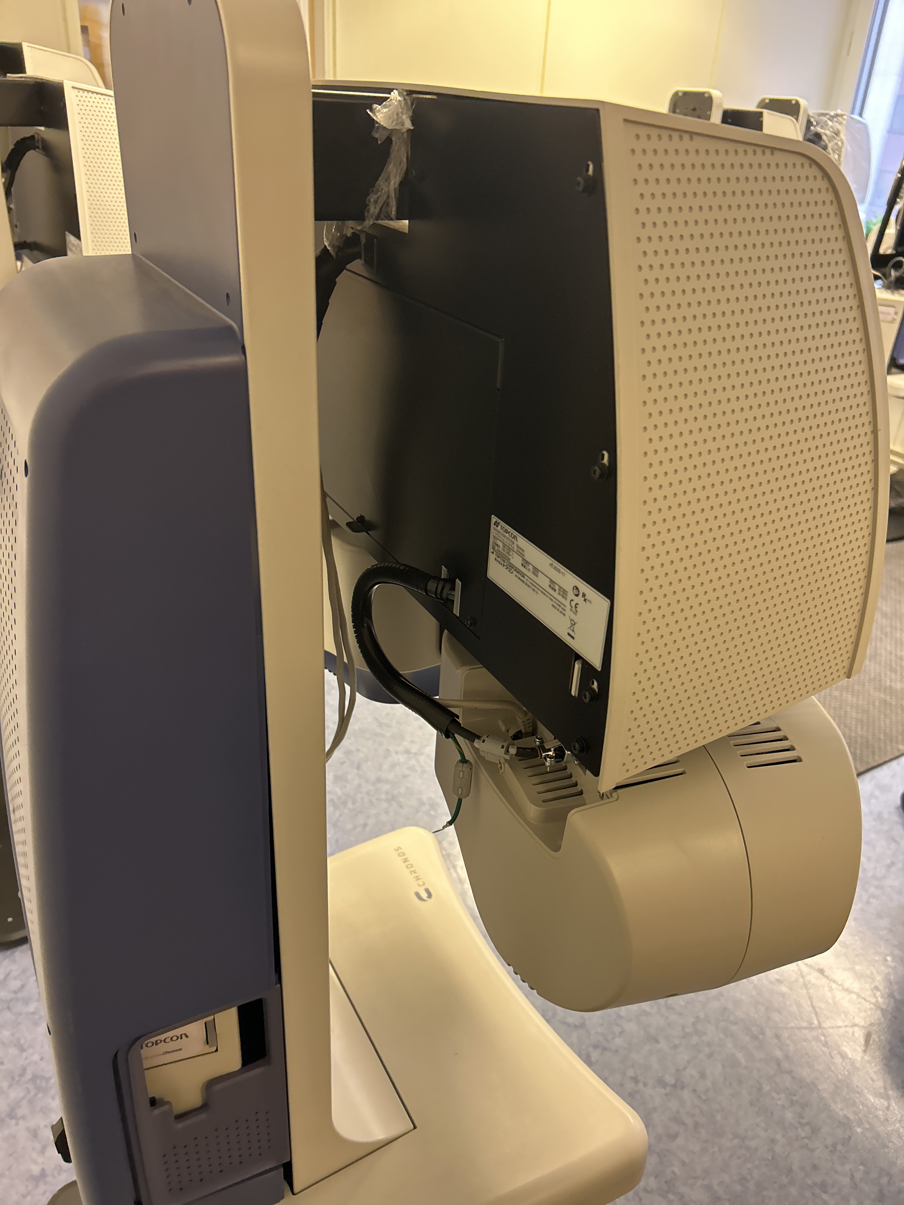 Topcon Serial Number Refraction machine Chronos Topcon 2020 / serial number AN2000186 - PS ...