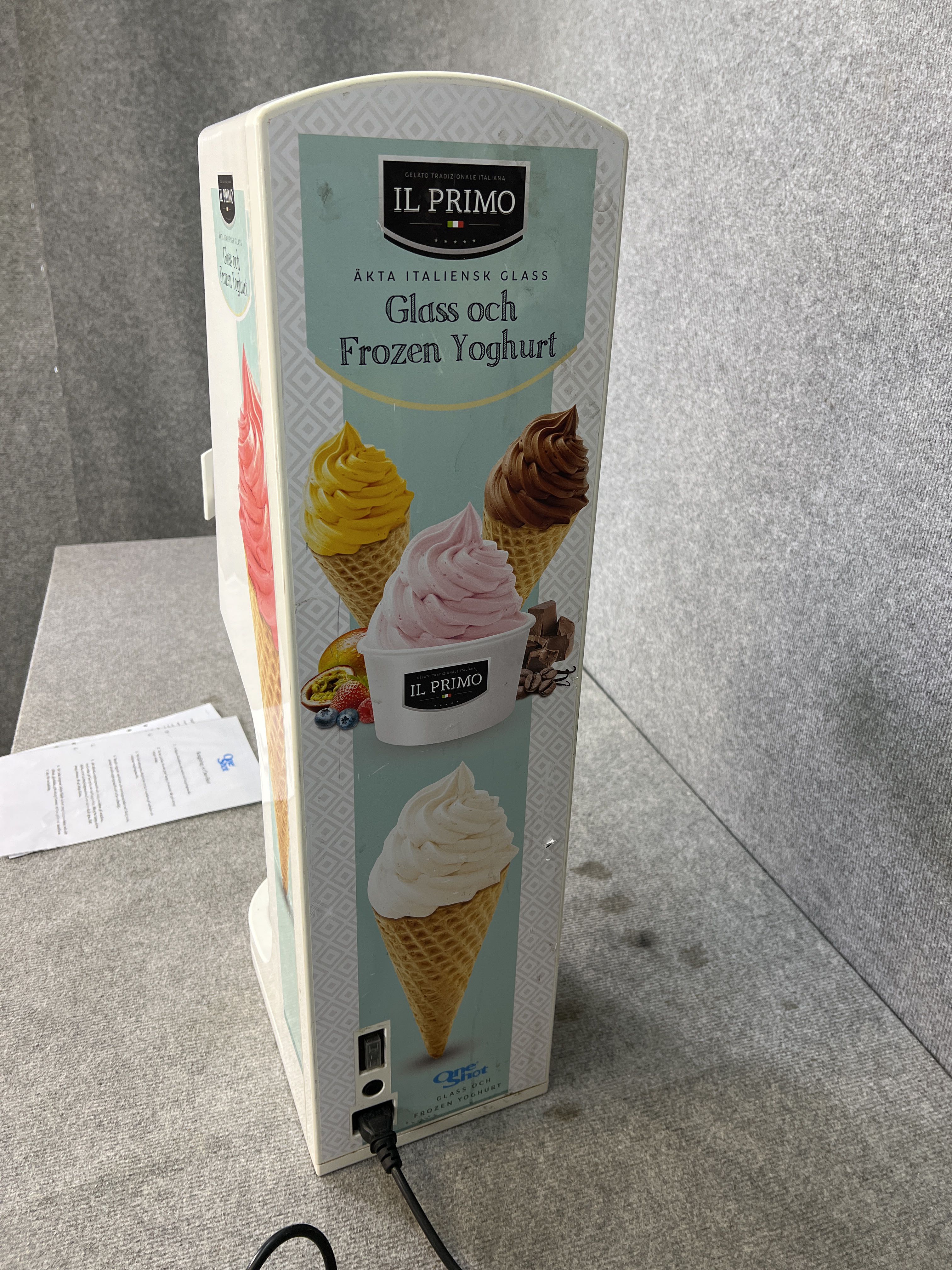 Capsule ice cream online machine