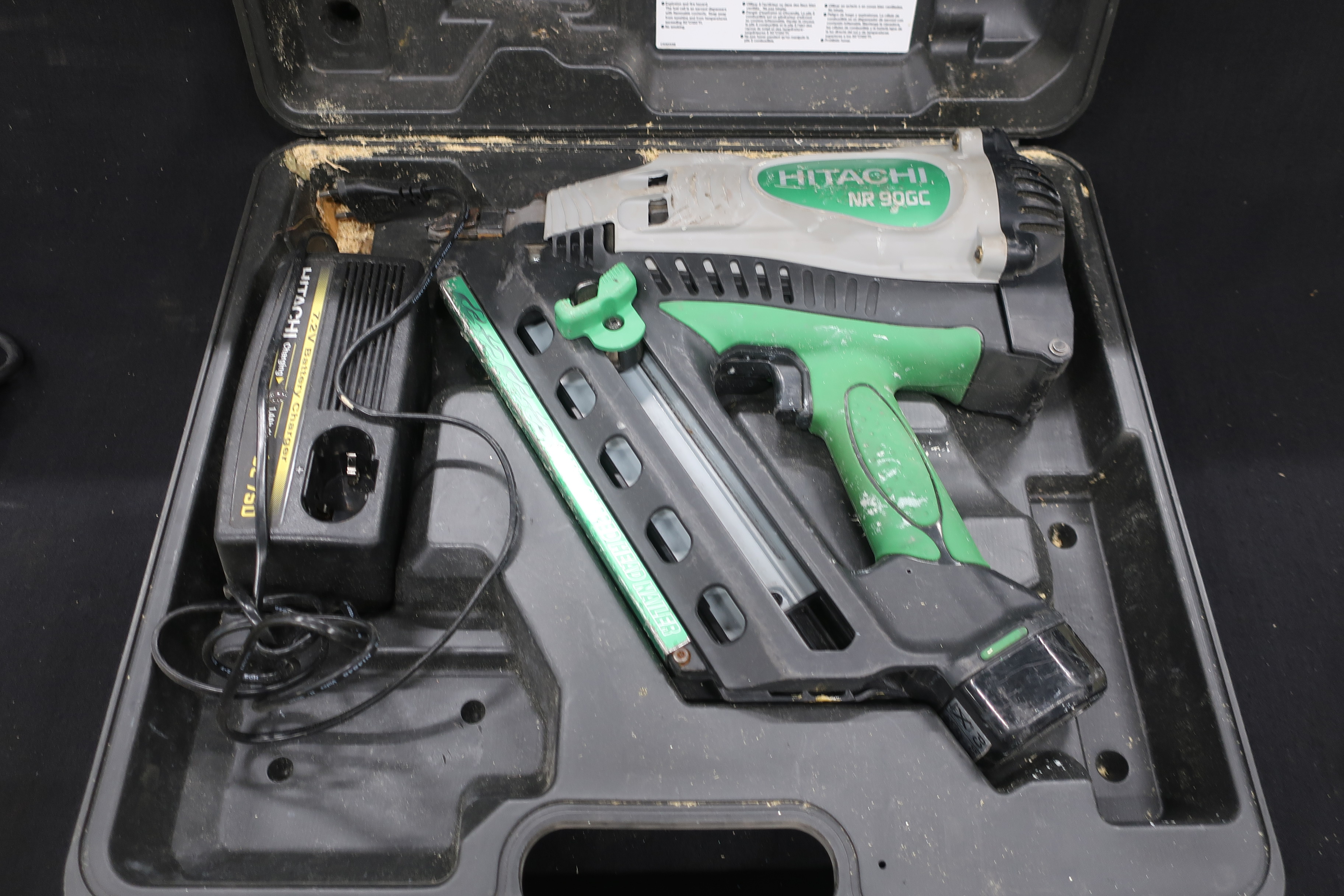 Nail gun Hitachi NR90GC - Free shipping 