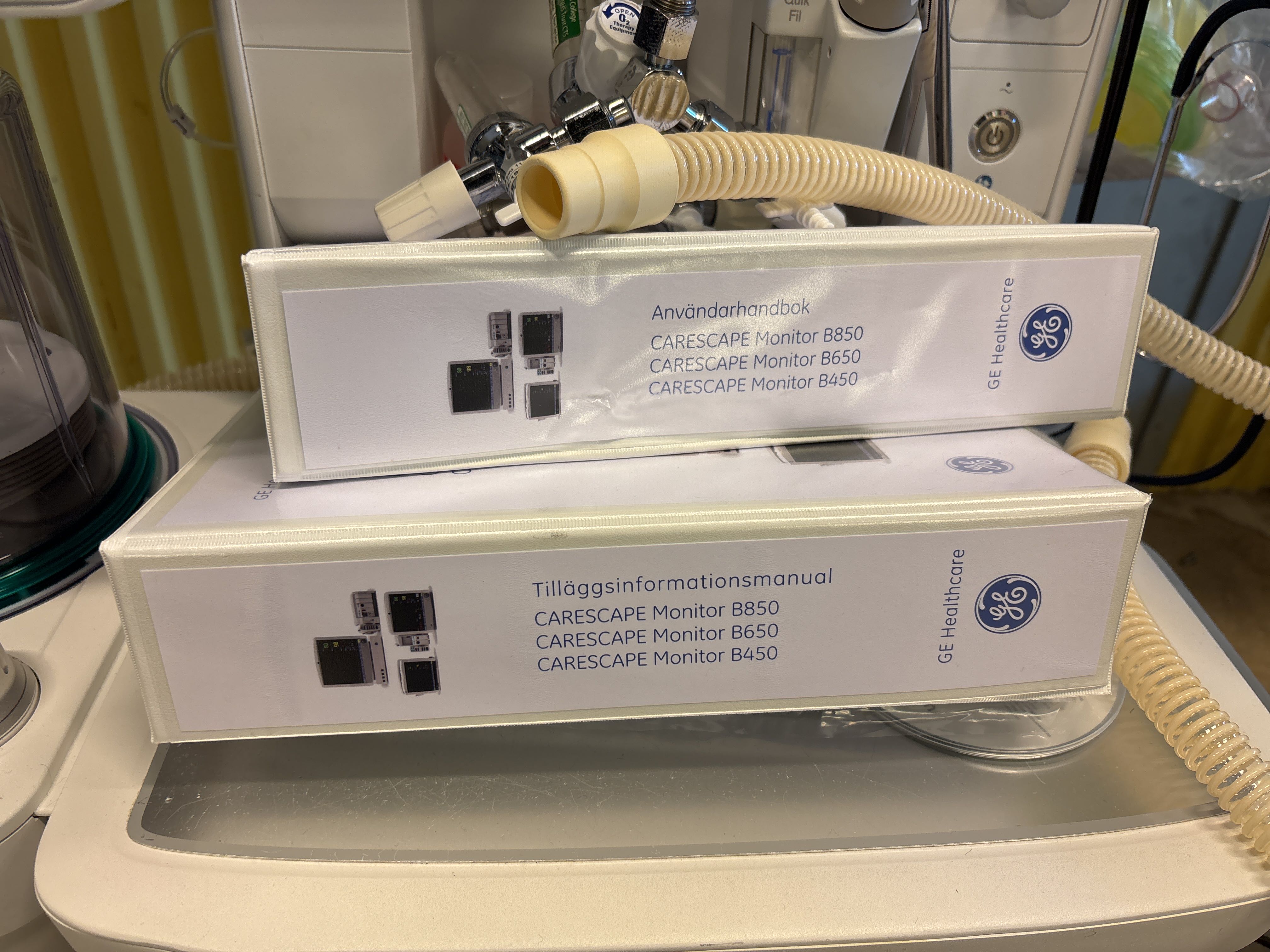 Anestesi-leveransenhet med tillbehör - GE Healthcare Carestation 650 A1 ...