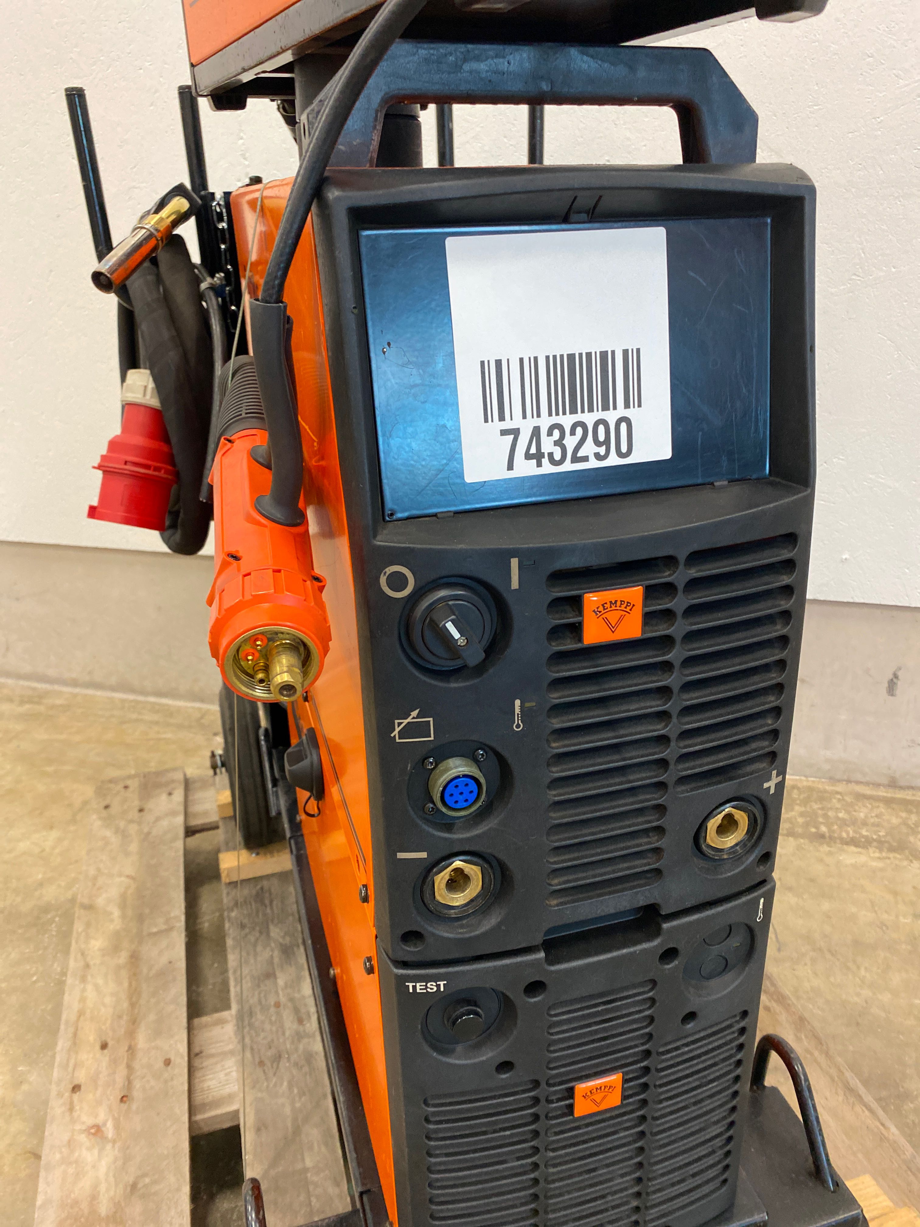 Mig welding machine Kemppi KMS 400 Synergy PS Auction We value the