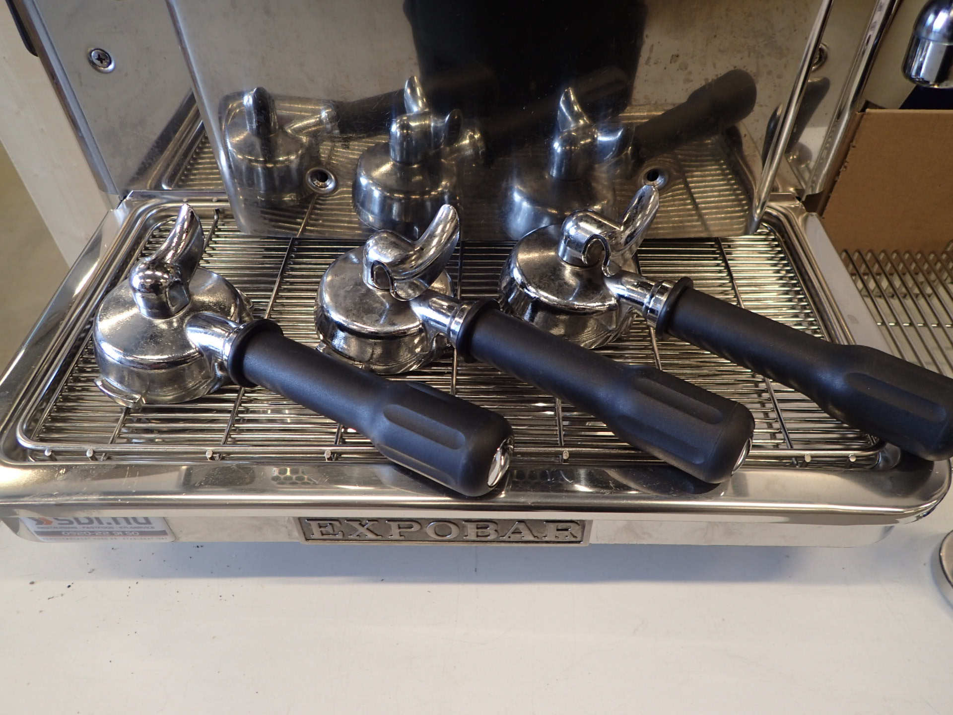 Espresso maskin inkl kaffekvarn Auktioner online Nätauktioner