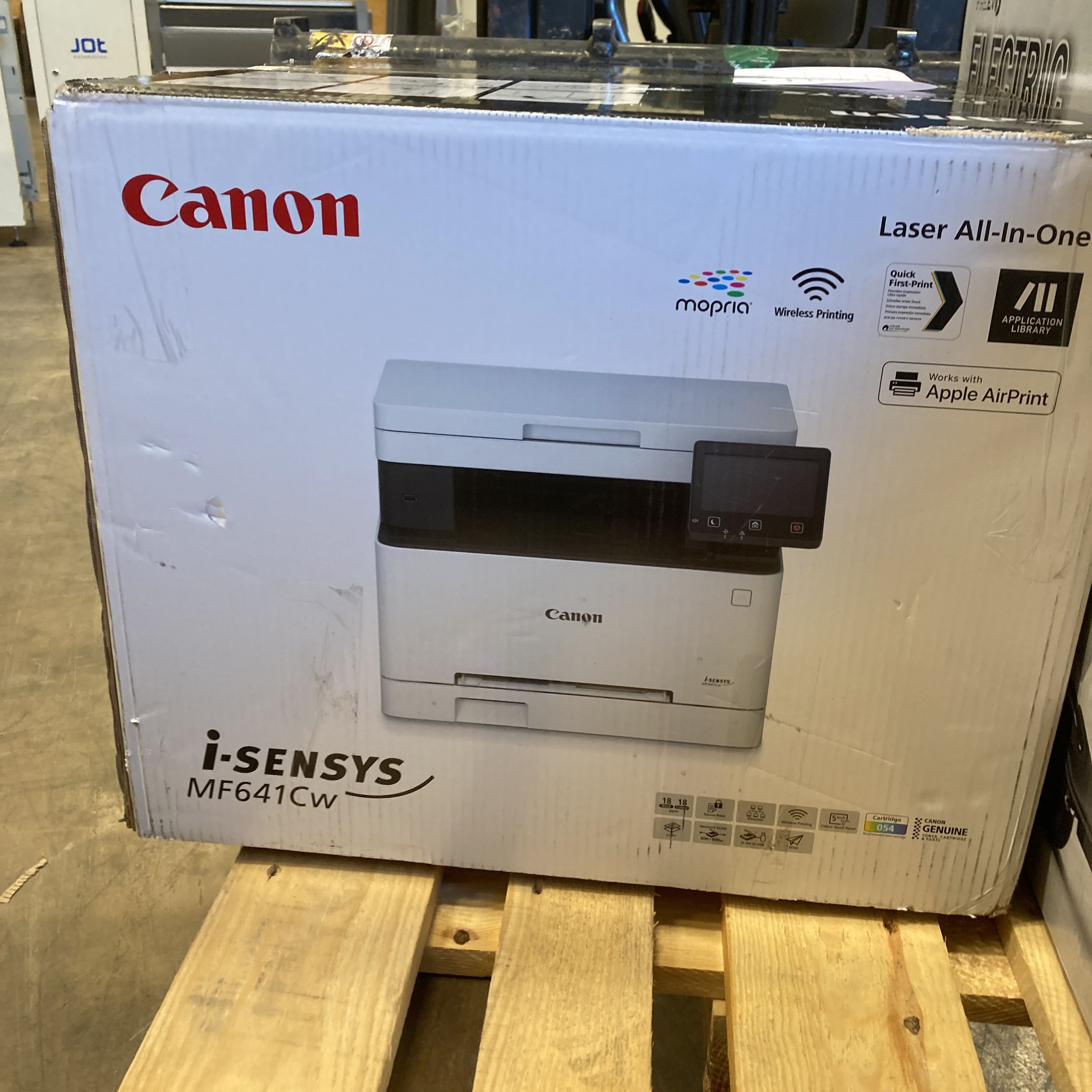 Laserskrivare Canon i-SENSYS MF641Cw - Auktioner online - Nätauktioner ...