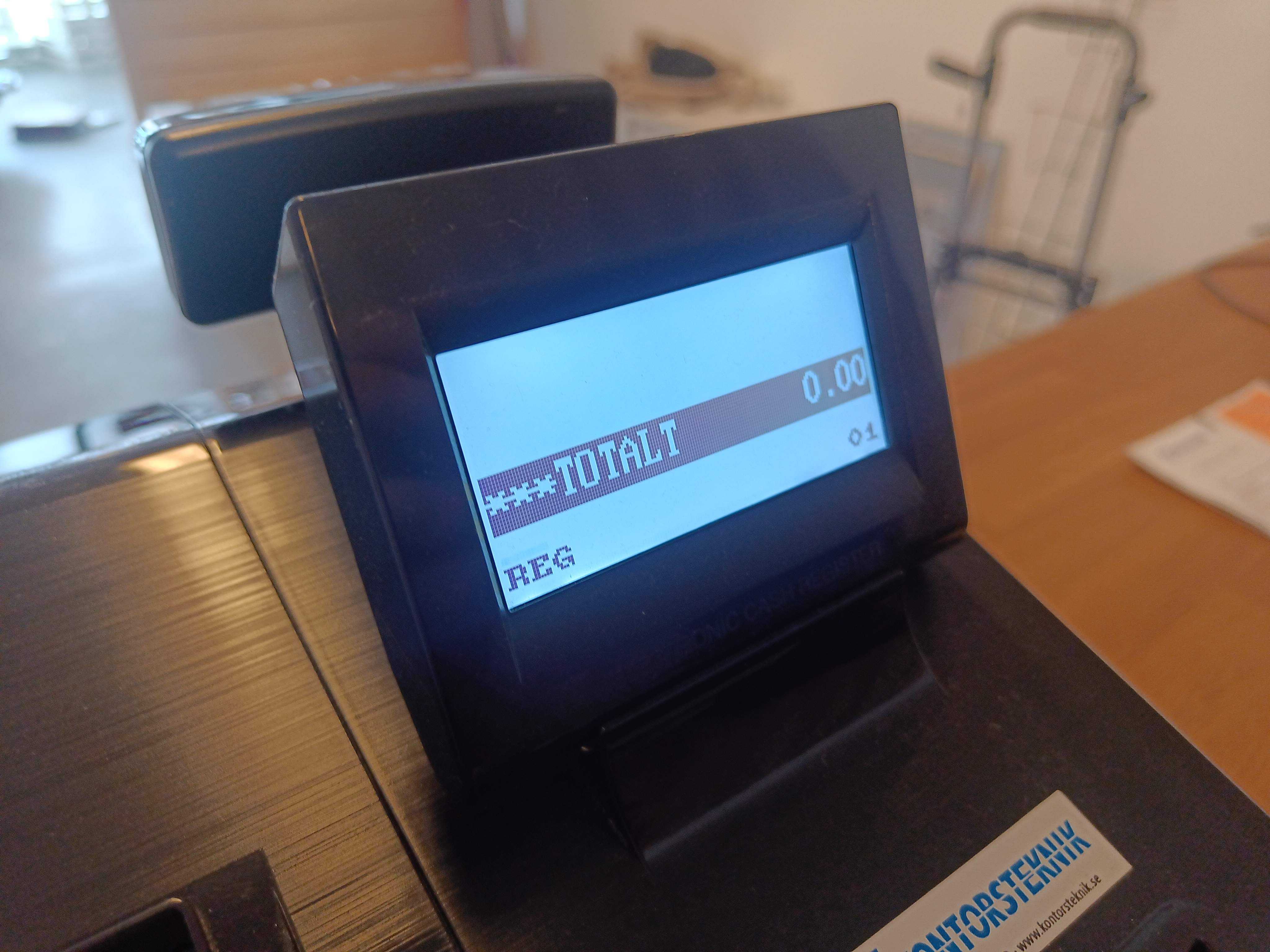 Cash register system Sharp XE-A207B - PS Auction - We value the 