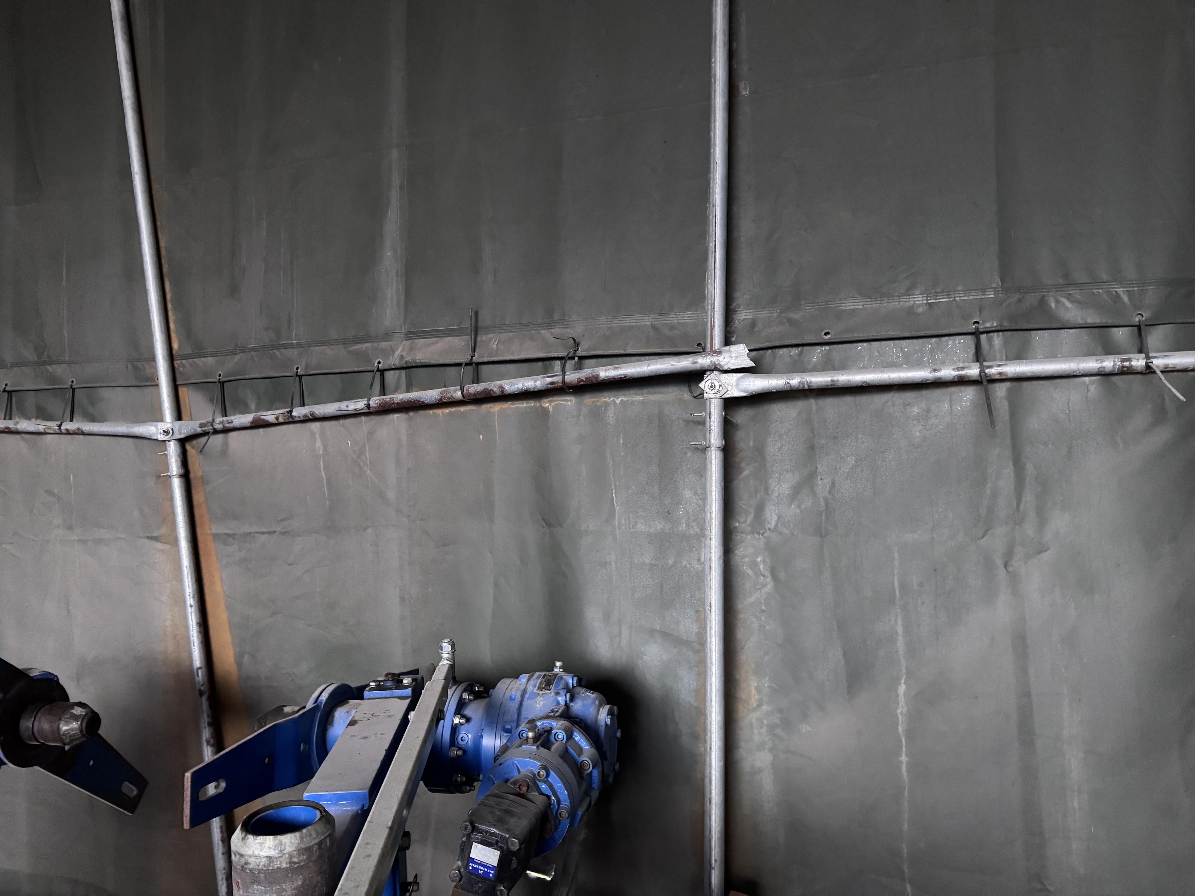 Container arch / Storage tent for installation between containers - PS ...