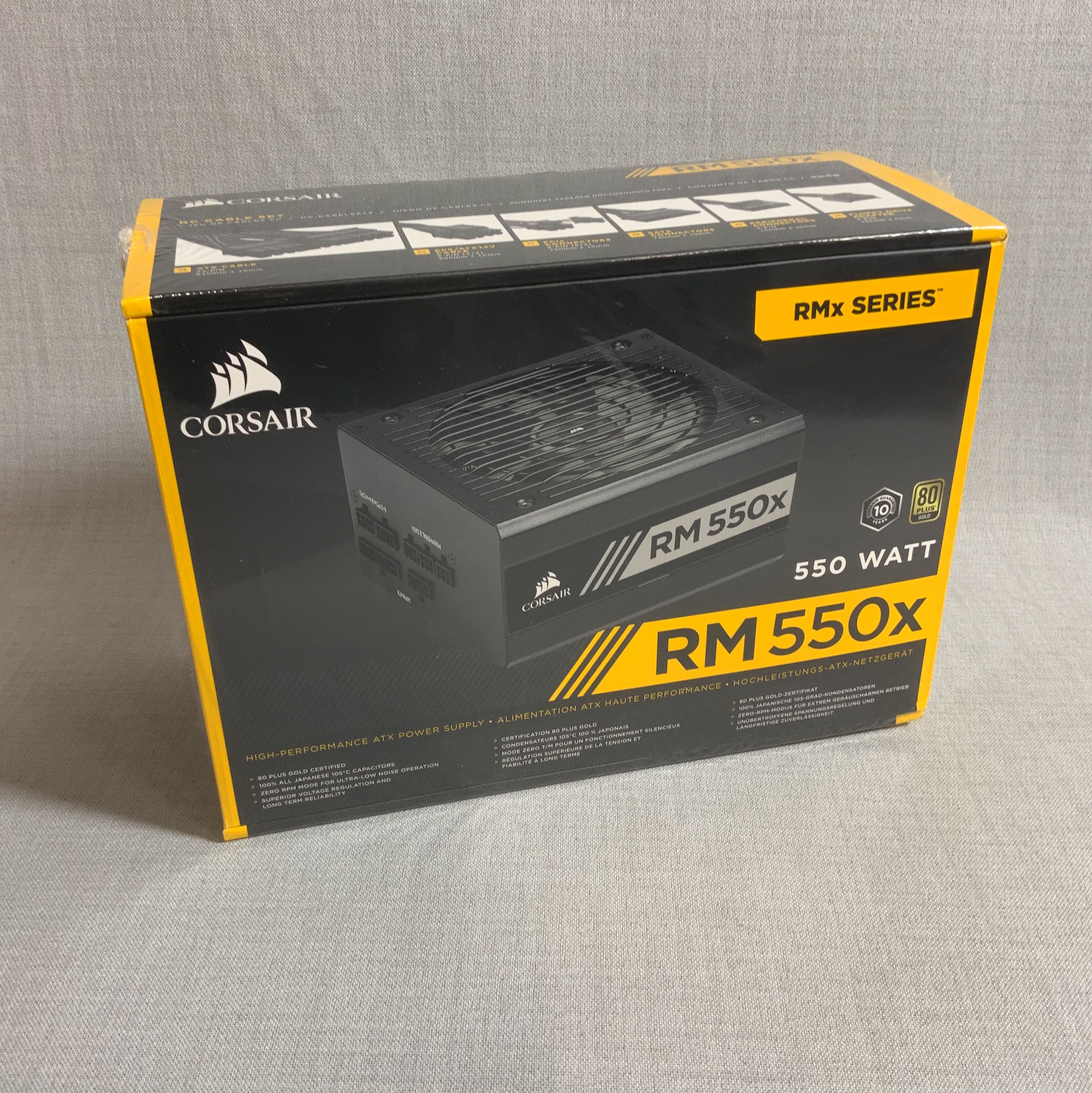 Power Supply Corsair Rm550x 550w Psu Ps Auction We Value The Future Largest In Net Auctions