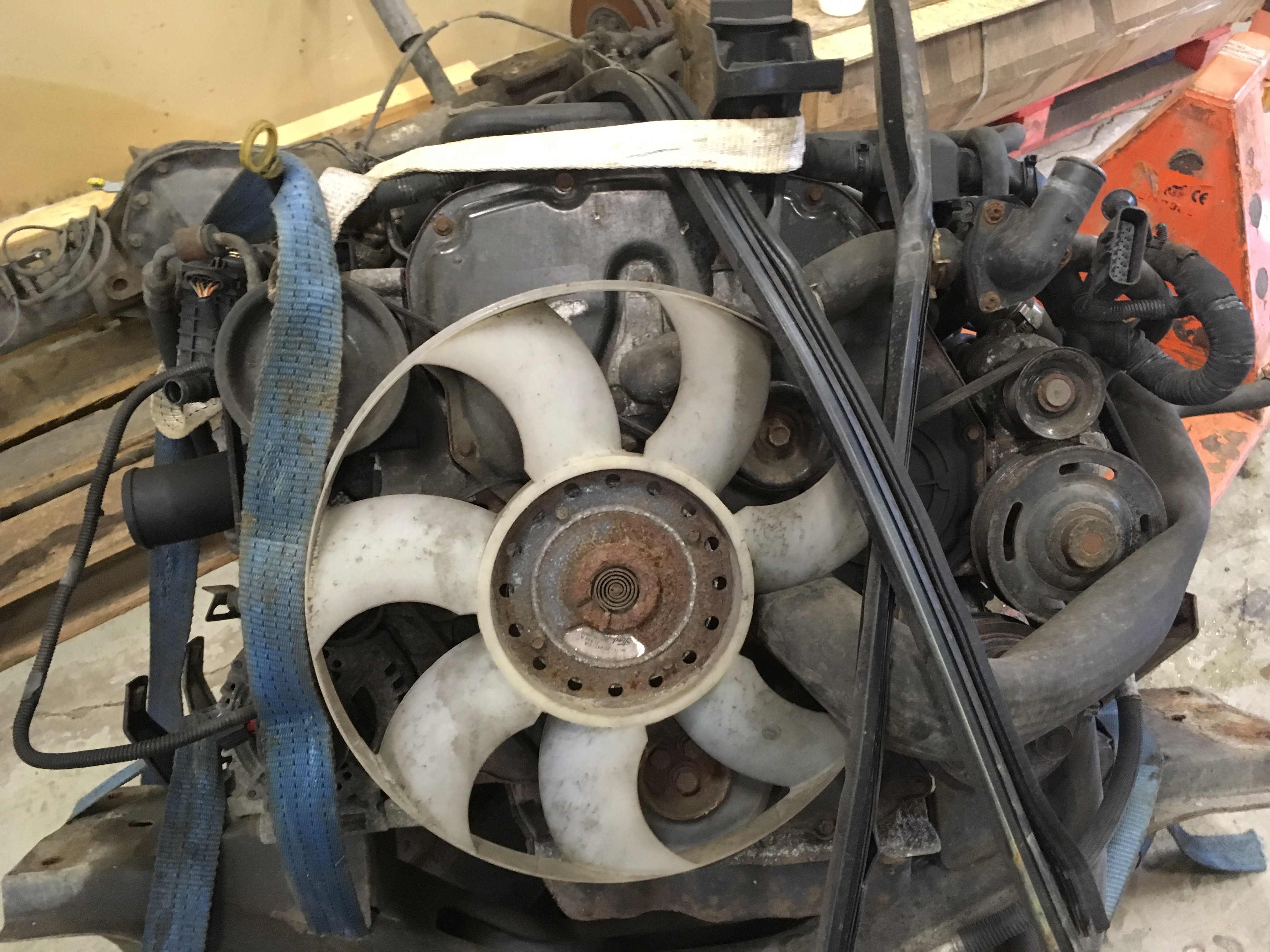 Ford Diesel engine 2.4, rear axle, cardan - PS Auction - We value the  future - Largest in net auctions