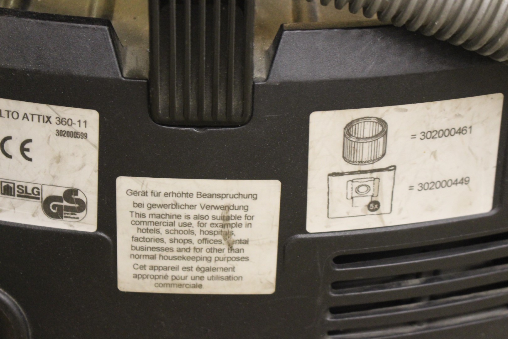 Grovdammsugare Nilfisk Alto Attix 3 PS Auction We value the future Largest in net auctions