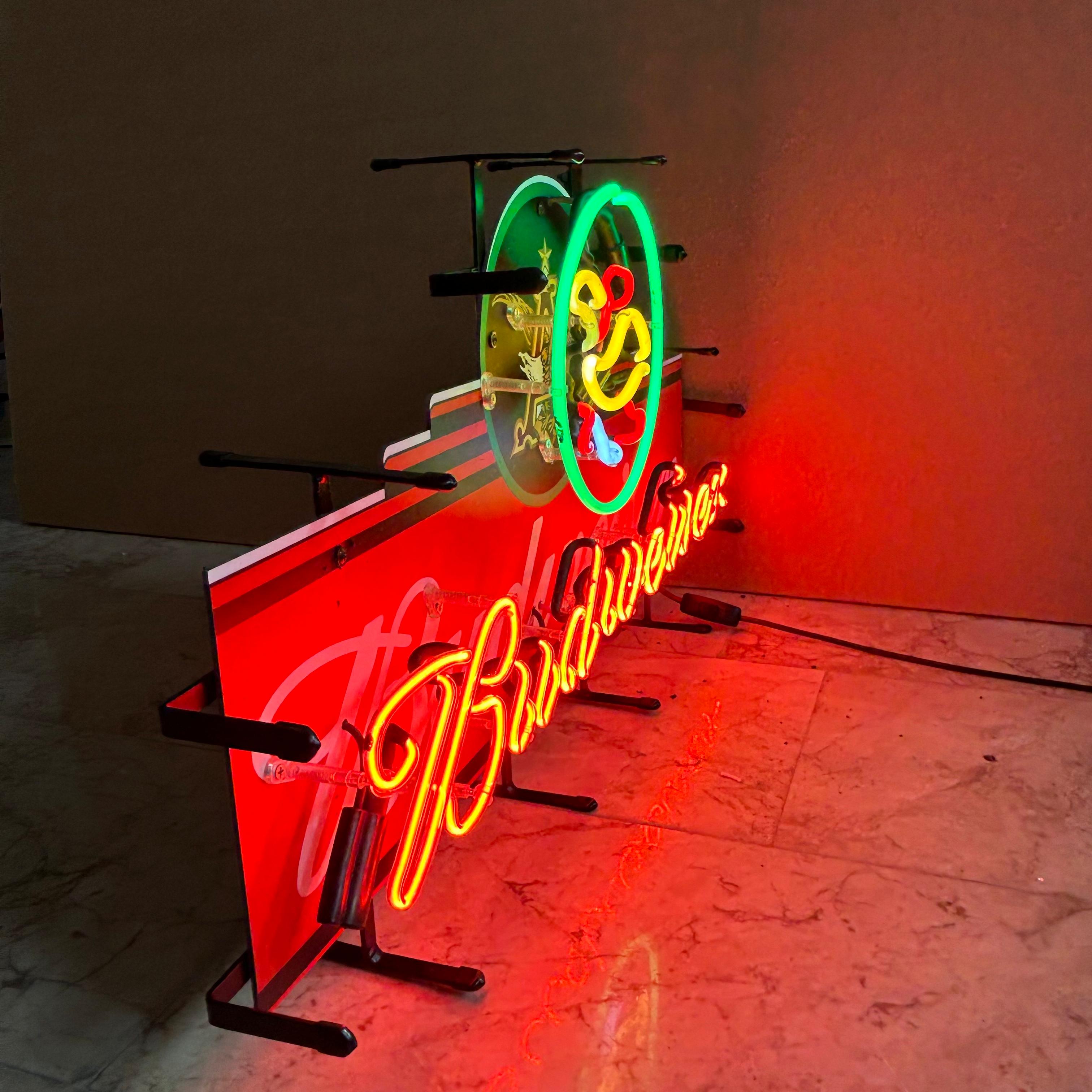 New neon sign Budweiser 80x42 cm - PS Auction - We value the
