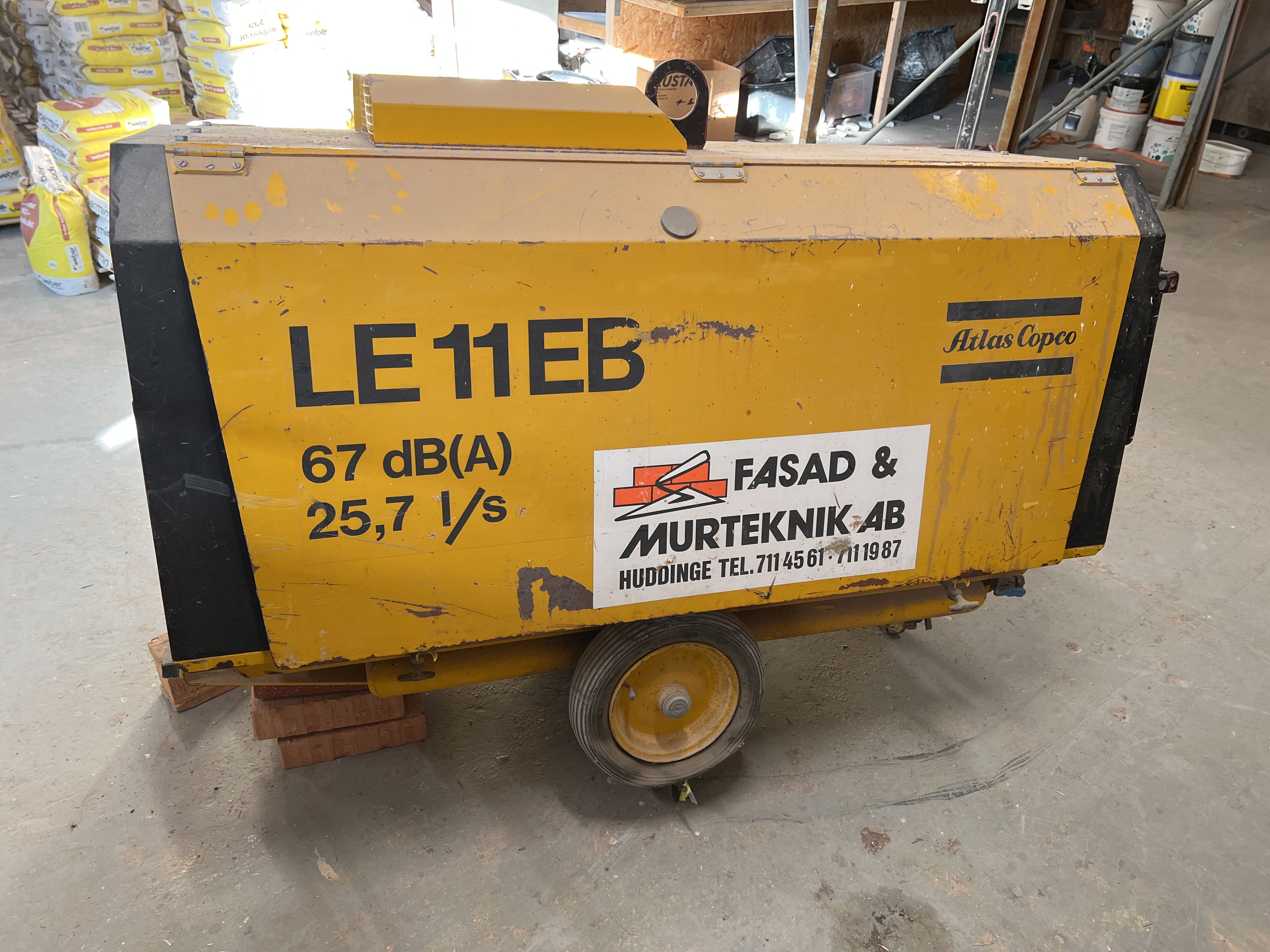 Compressor Atlas Copco LE 11EB - PS Auction - We value the future ...