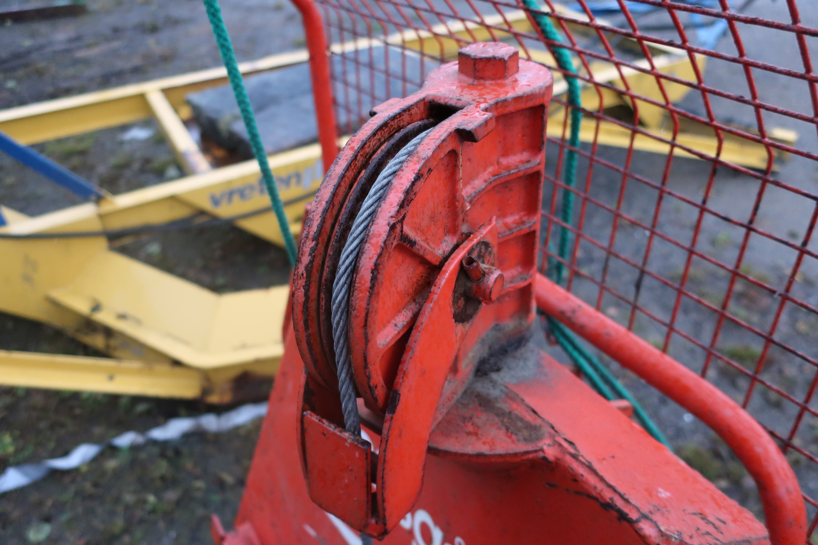 Lumber winch Fransgård V2800 PS Auction We value the future