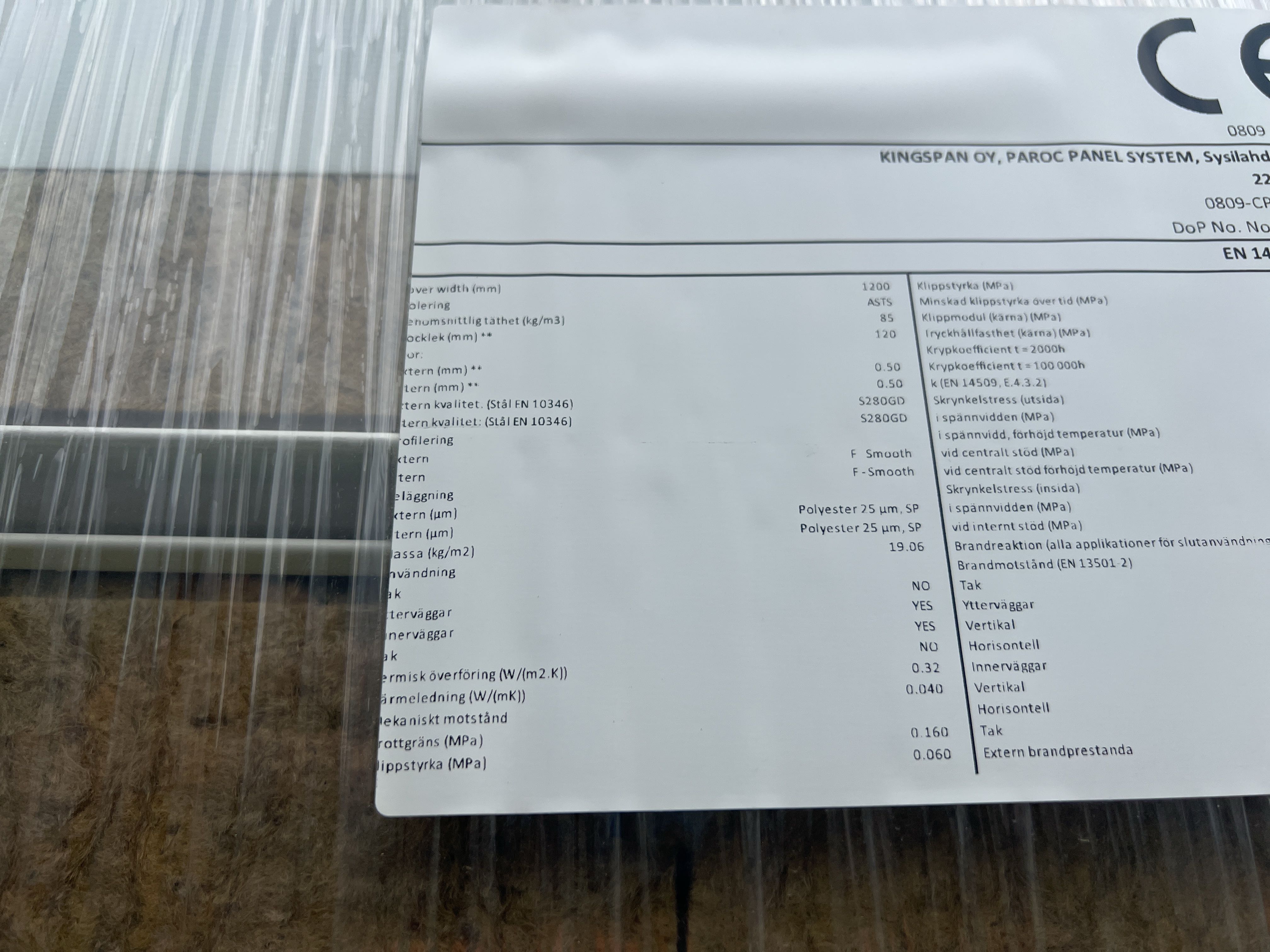 Isolerade Paroc väggpaneler - Auktioner online - Nätauktioner ...