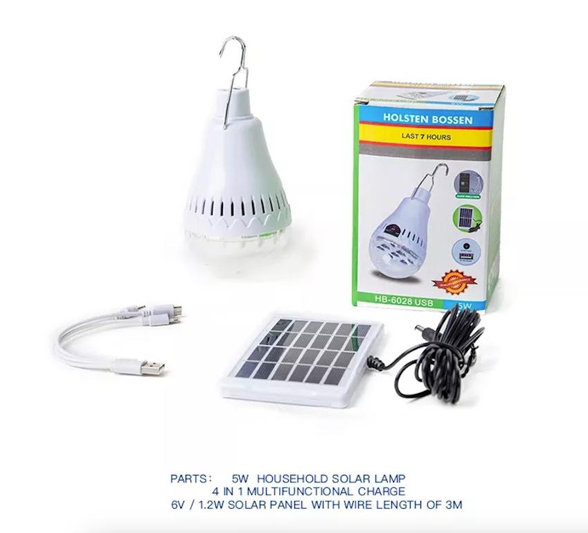 LED solar cell lamp 6-pack - PS Auction - We value the future - Largest ...