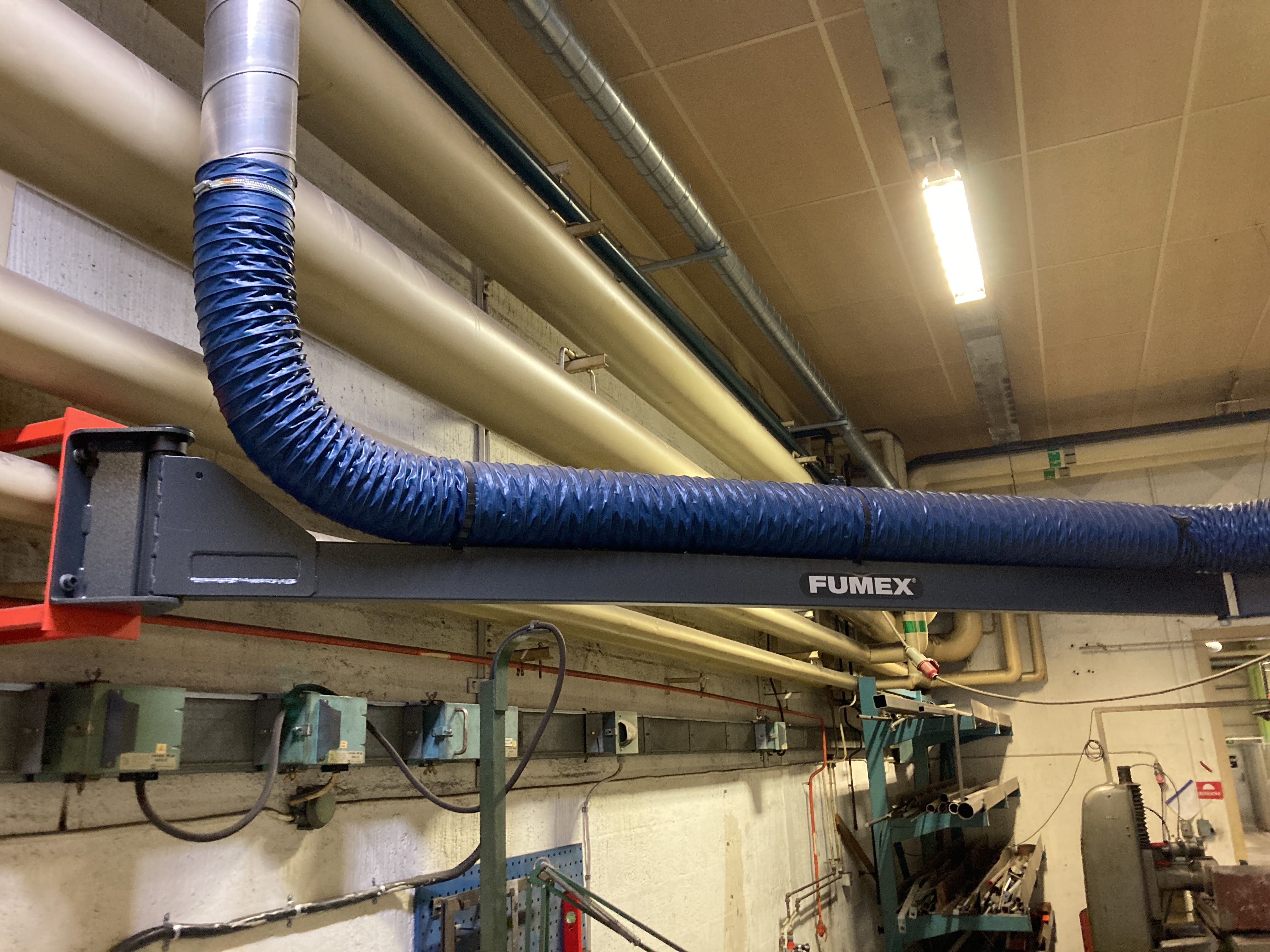 Extraction arm Fumex PS Auction We value the future Largest in