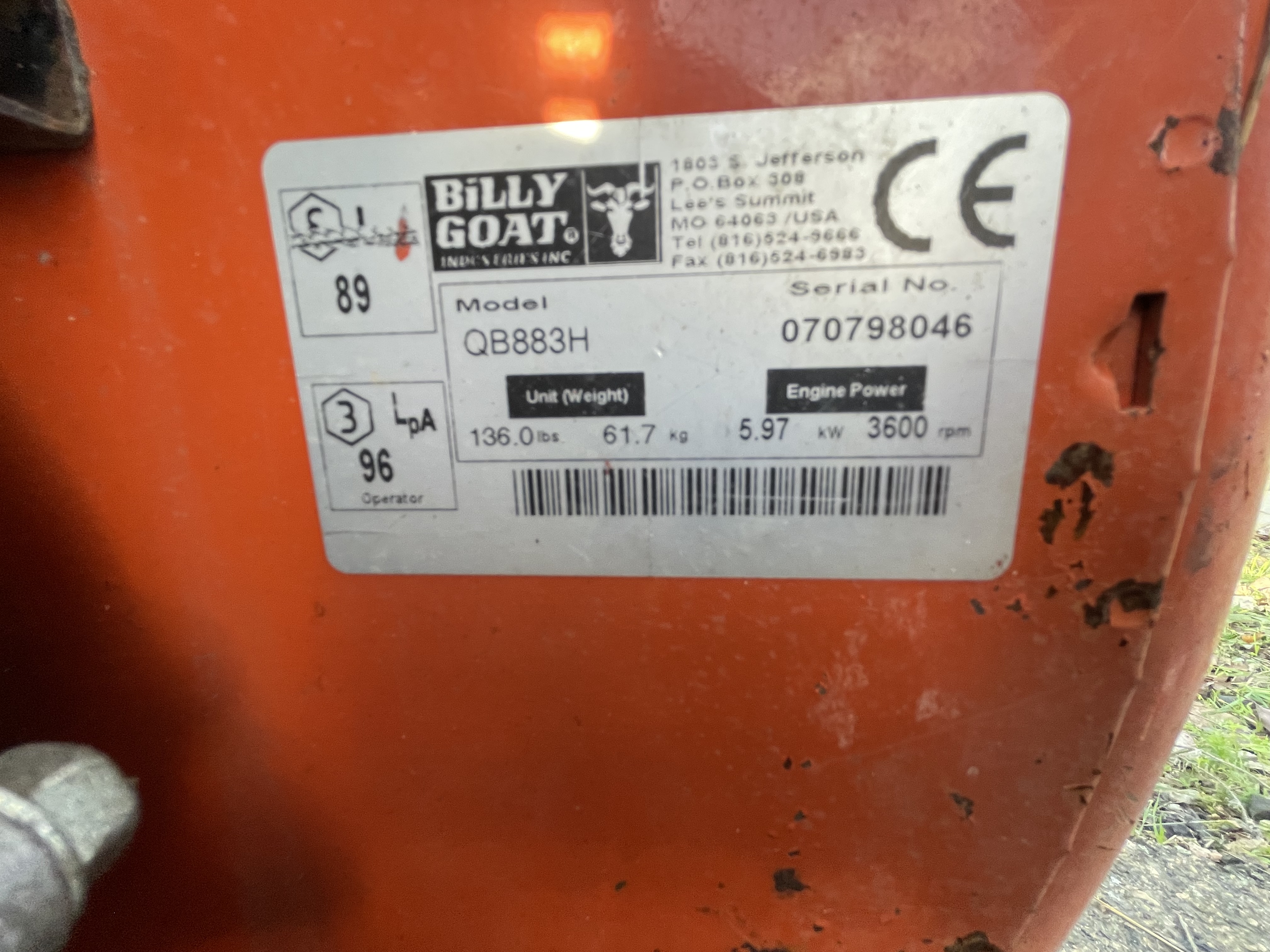 Leaf blowers, 2 pcs - Billy Goat, Honda - PS Auction - We value the future  - Largest in net auctions