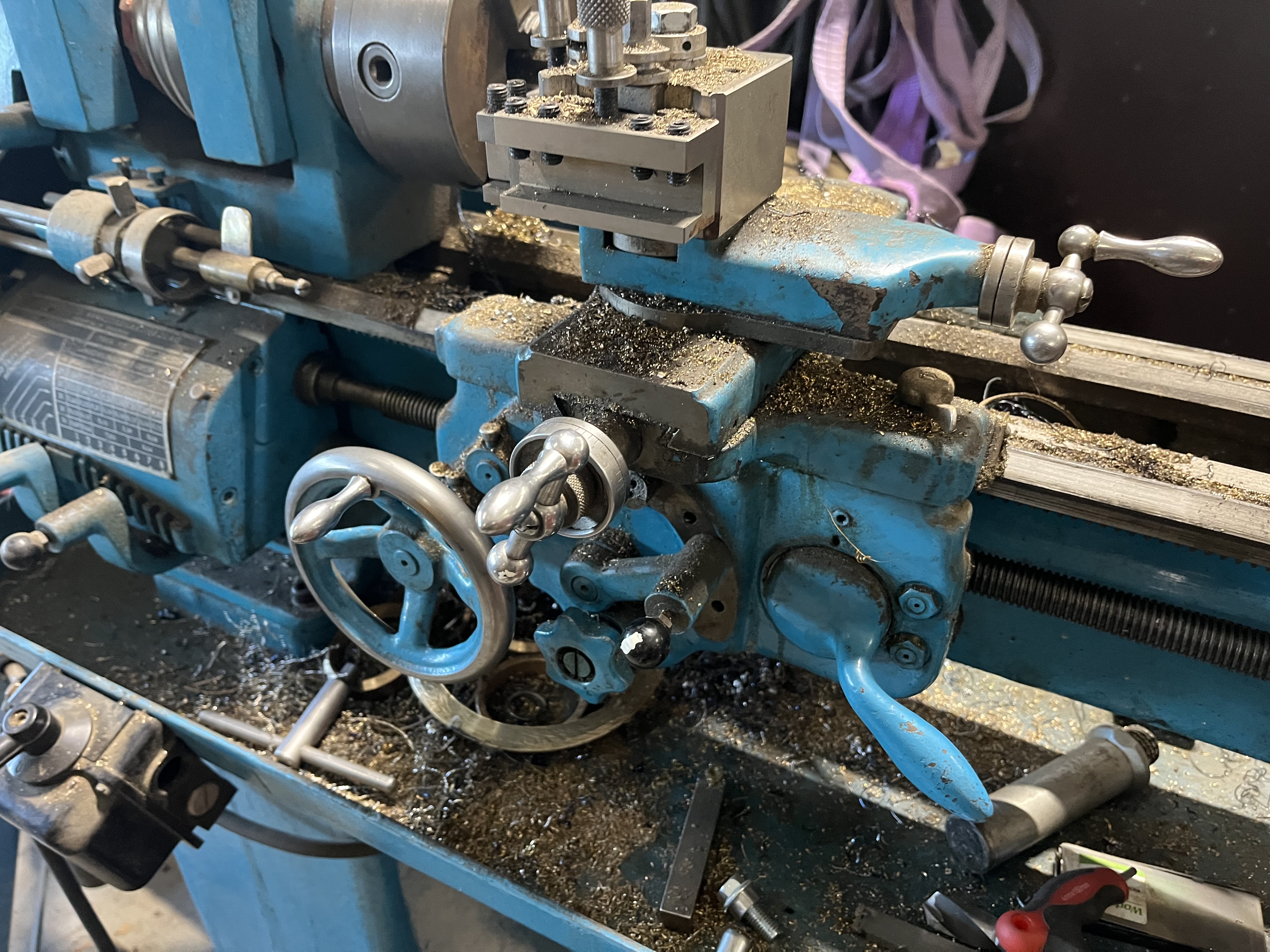 Lathe - Blomqvist BSN - PS Auction - We value the future - Largest