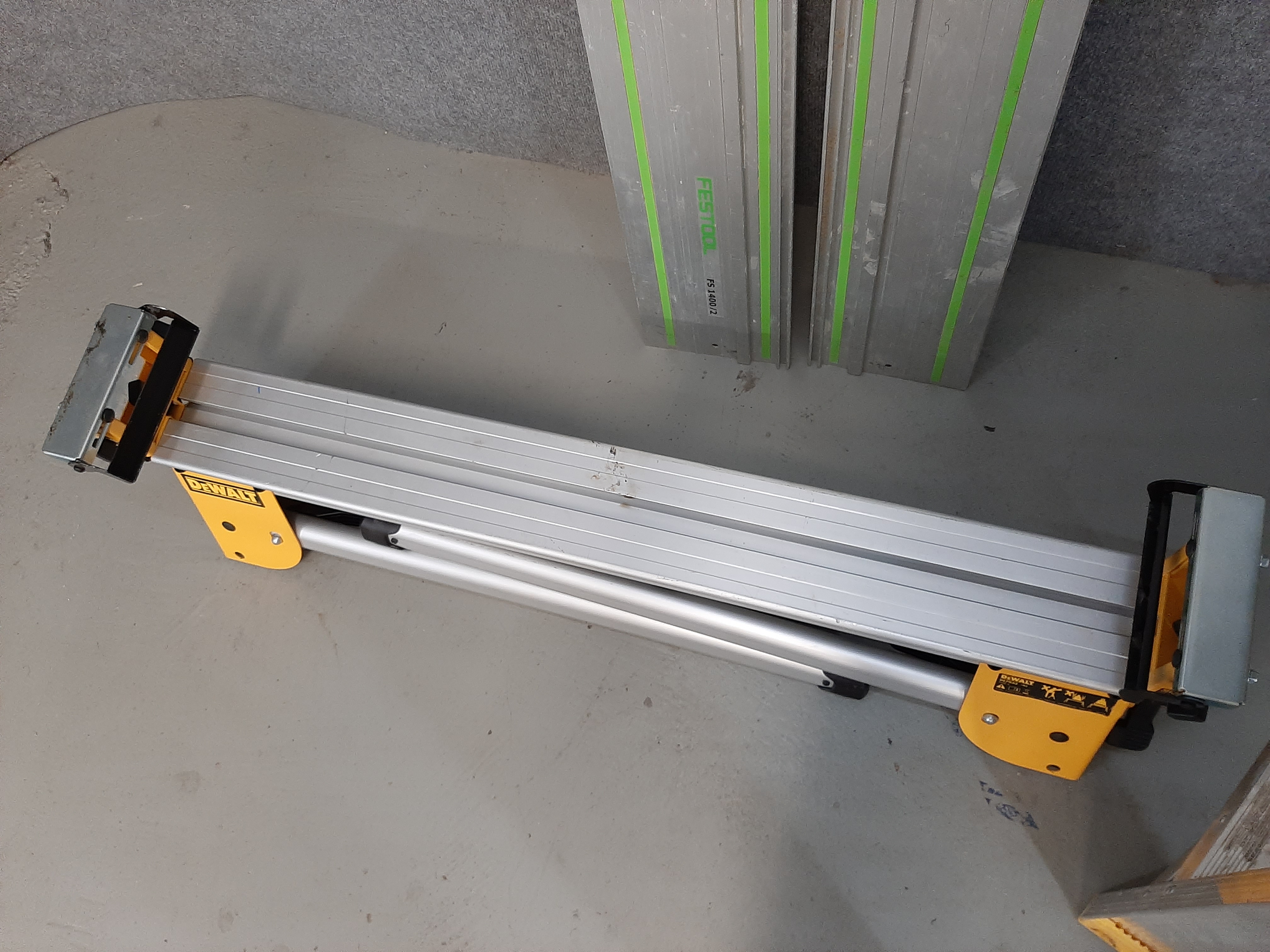 Table Guide Track Sowing table, guide rails & work trestle - PS Auction - We value the ...