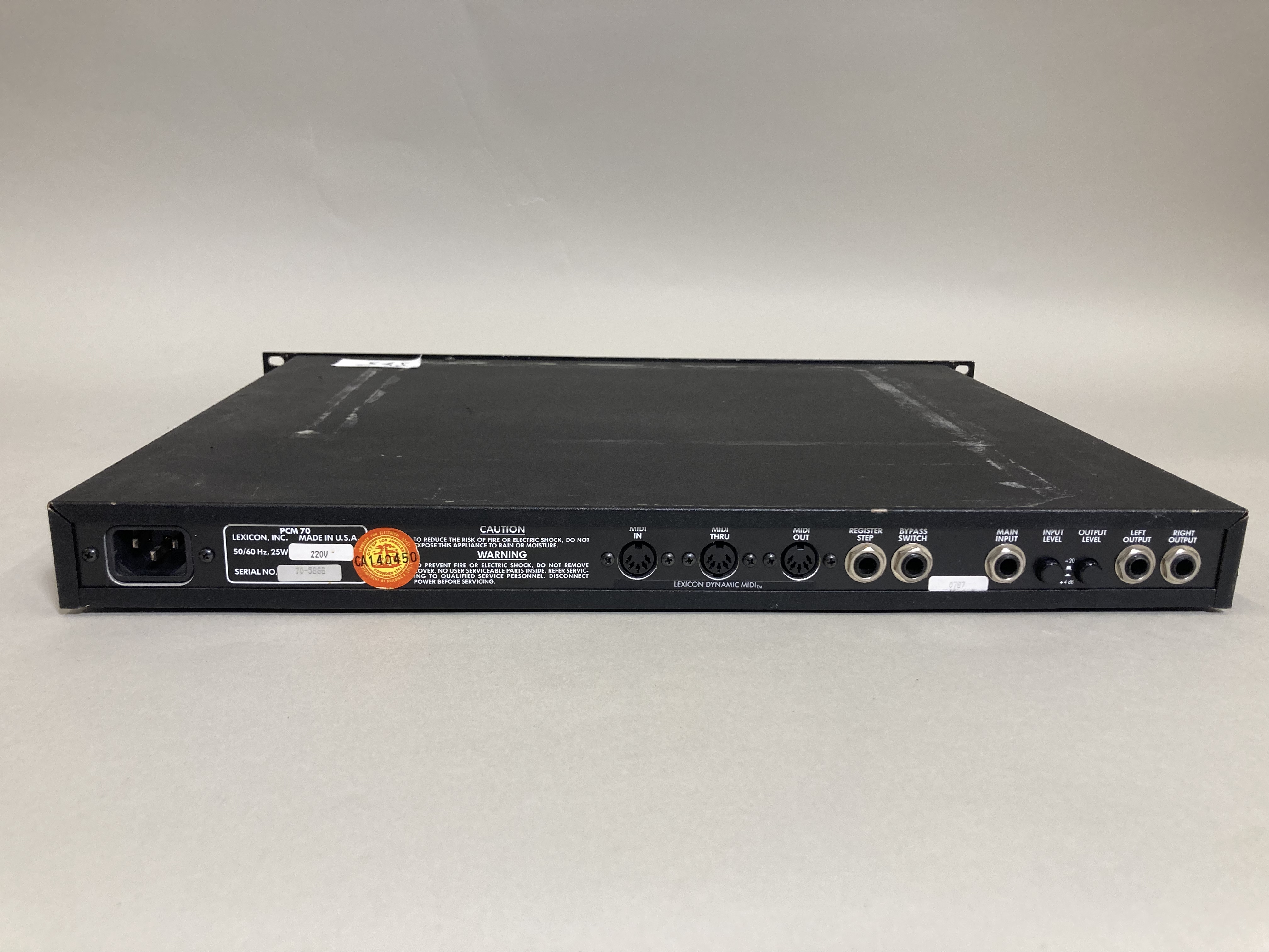 Lexicon PCM70 Digital Effects Processor - PS Auction - We value