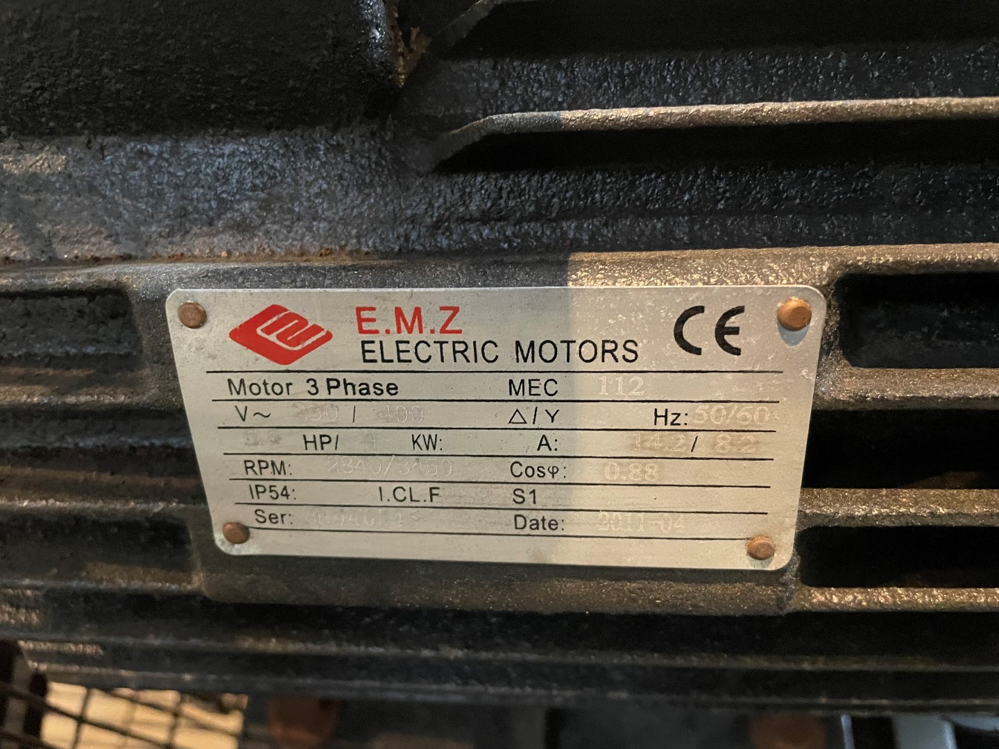 Compressor NUAIR N59 / 200 2011 PS Auction We value the future Largest in net auctions