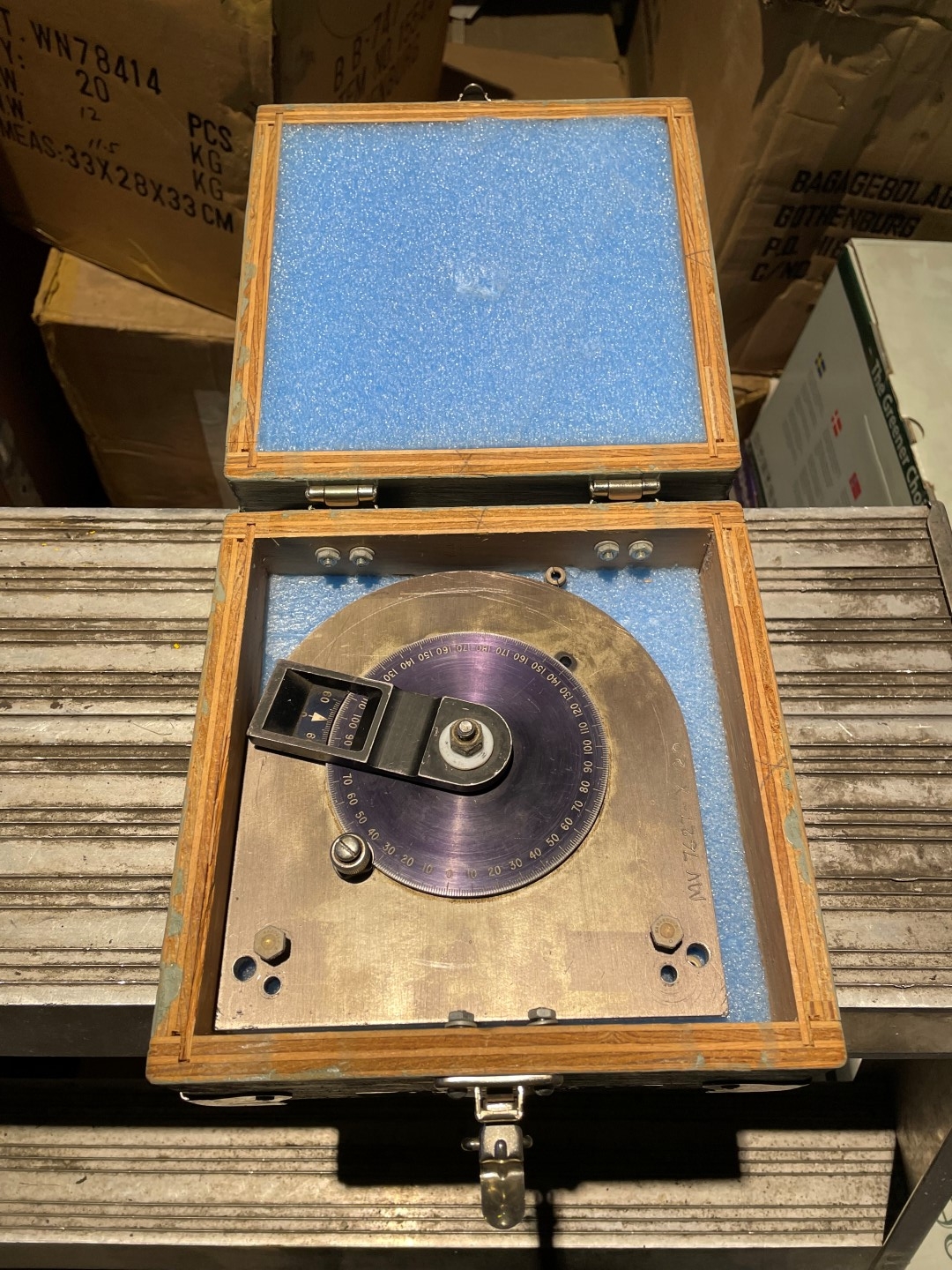 Protractor assembly control column - PS Auction - We value the future ...
