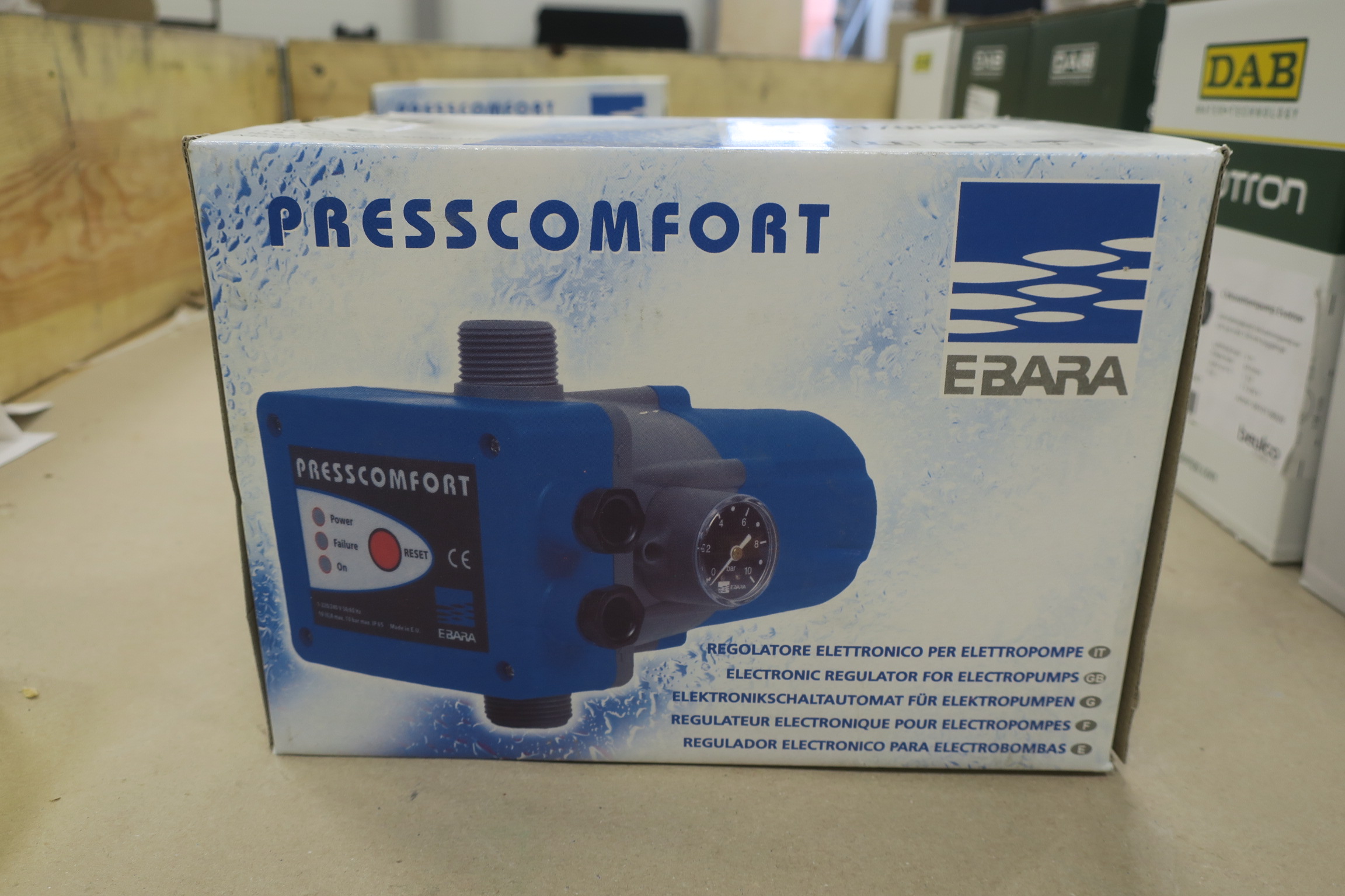 Regulator EBARA Presscomfort - Auktioner online - Natauktioner ...
