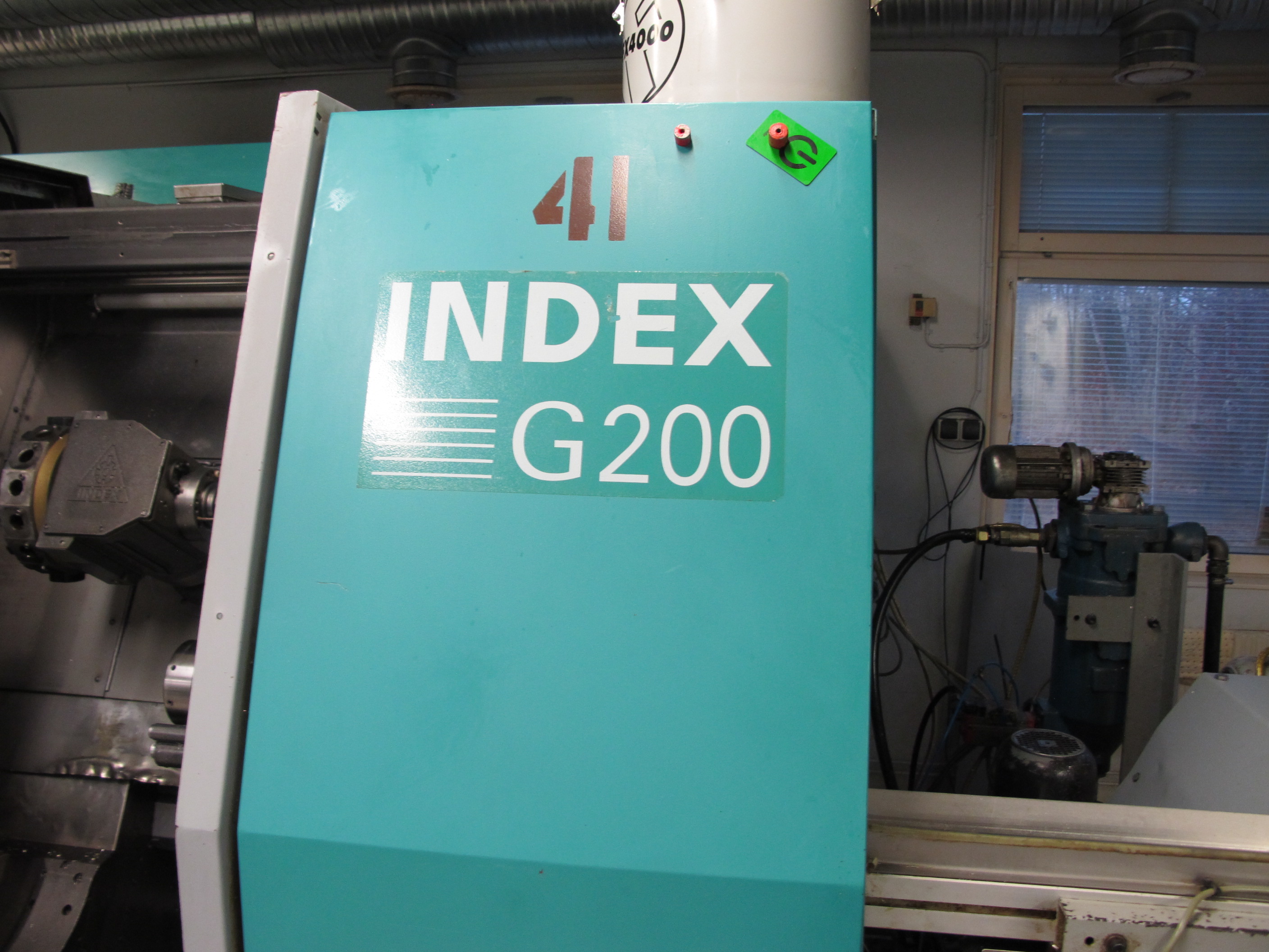 CNC lathe Index G200 with bar feeder - PS Auction - We value the