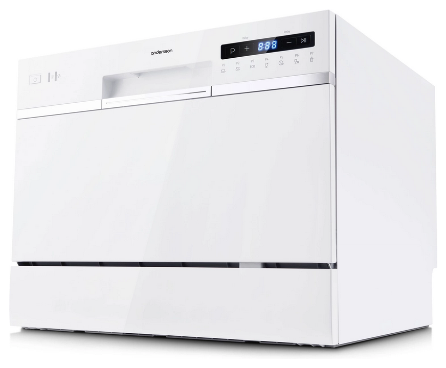 Countertop dishwasher Andersson Countertop dishwasher DHW 2.0 White