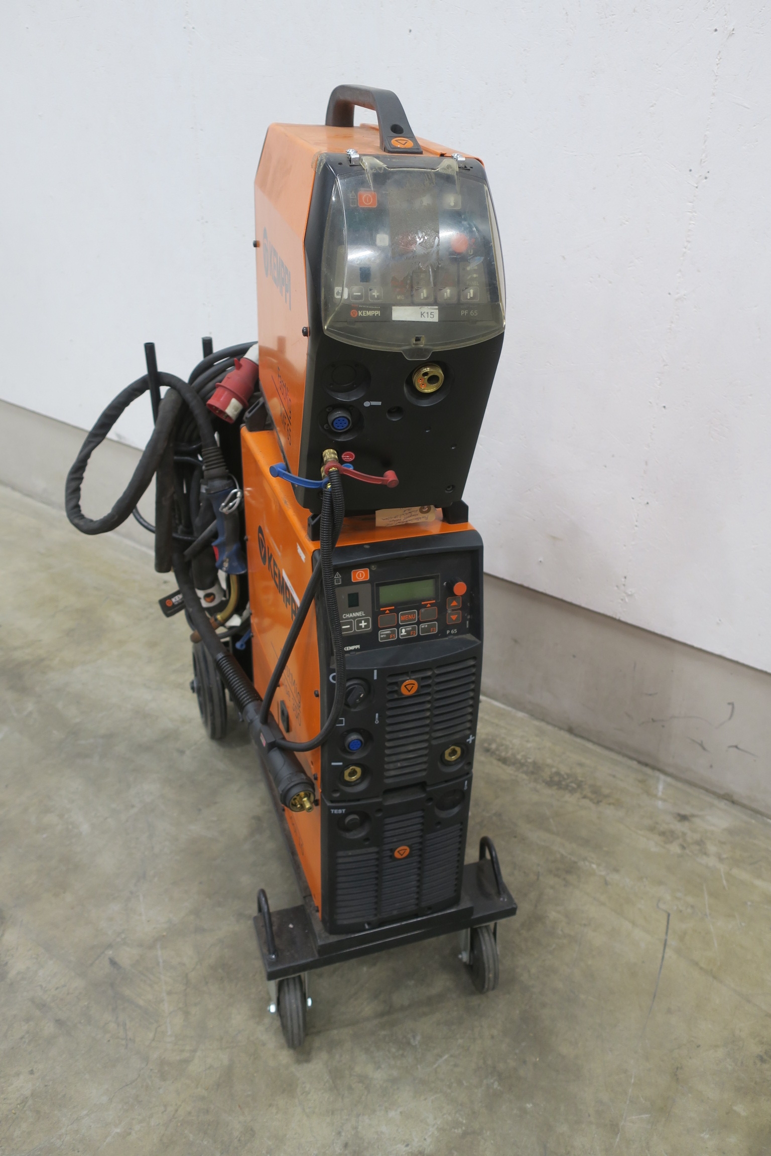 Mig welding machine Kemppi FastMig Pulse 350 PS Auction We value