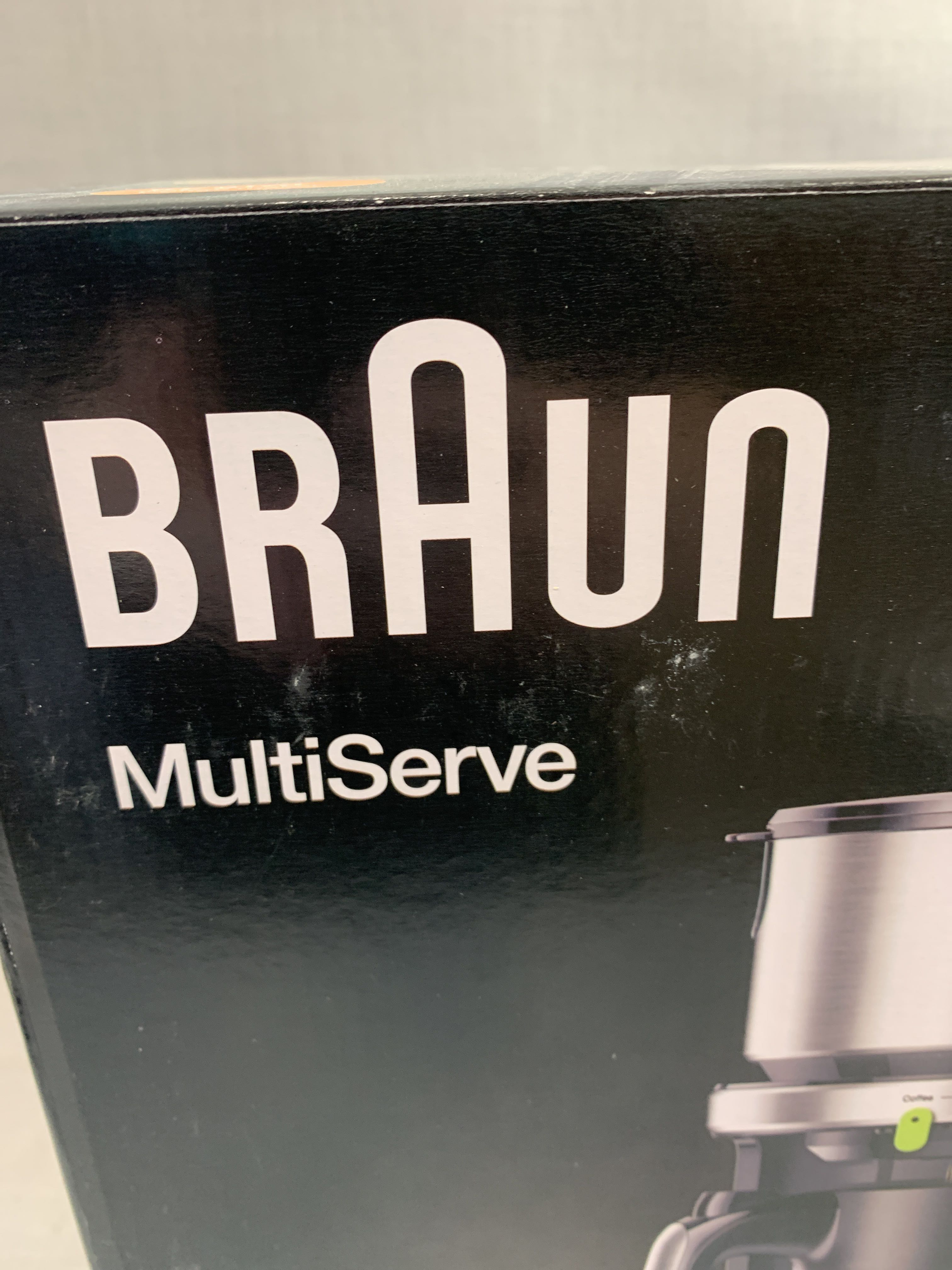 Coffee maker Braun MultiServe Coffee Machine + Hot Water KF9170SI PS