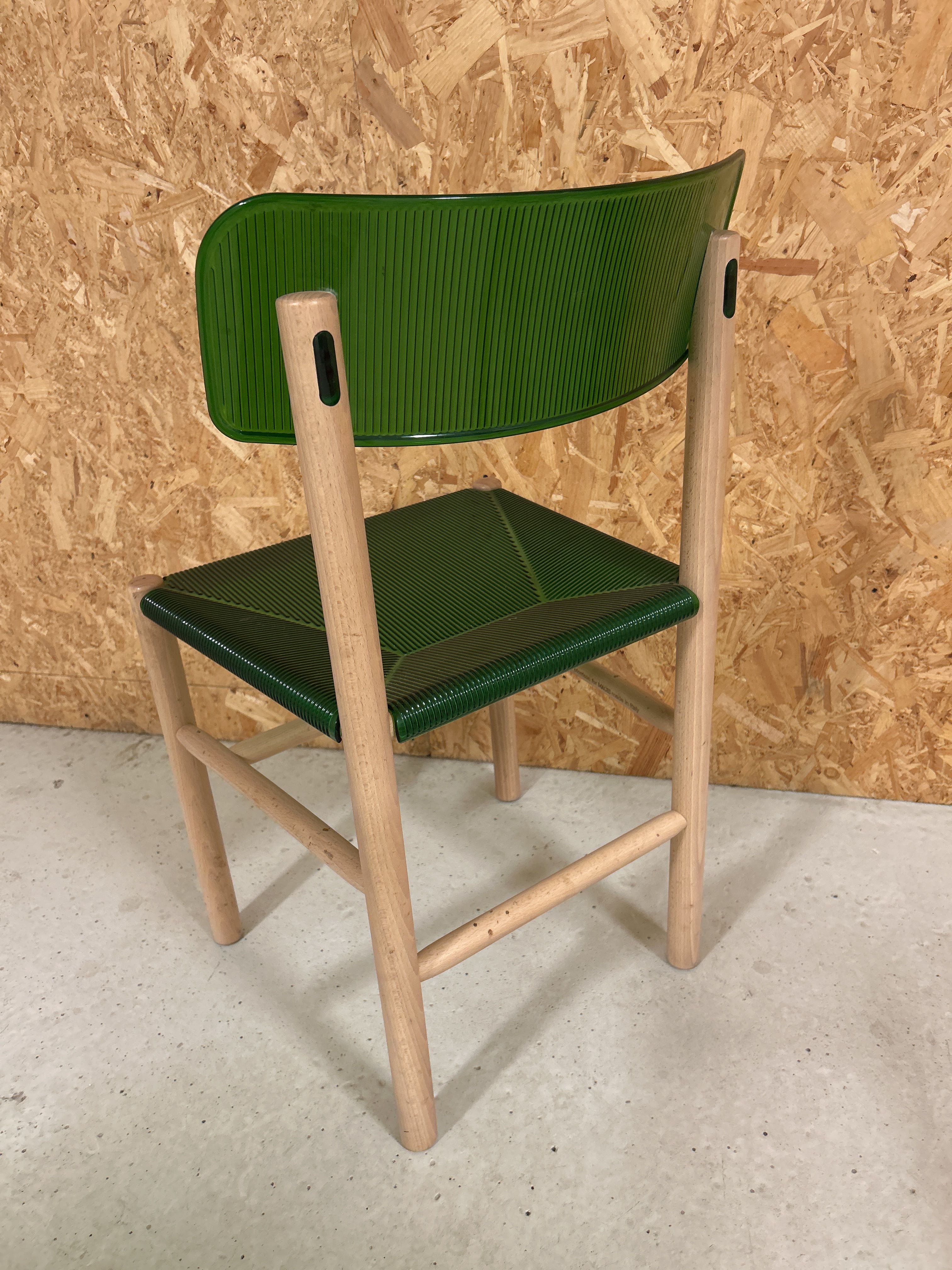 Design chairs 4 pcs - Magis Trattoria Sedia (Jasper Morrison) - PS
