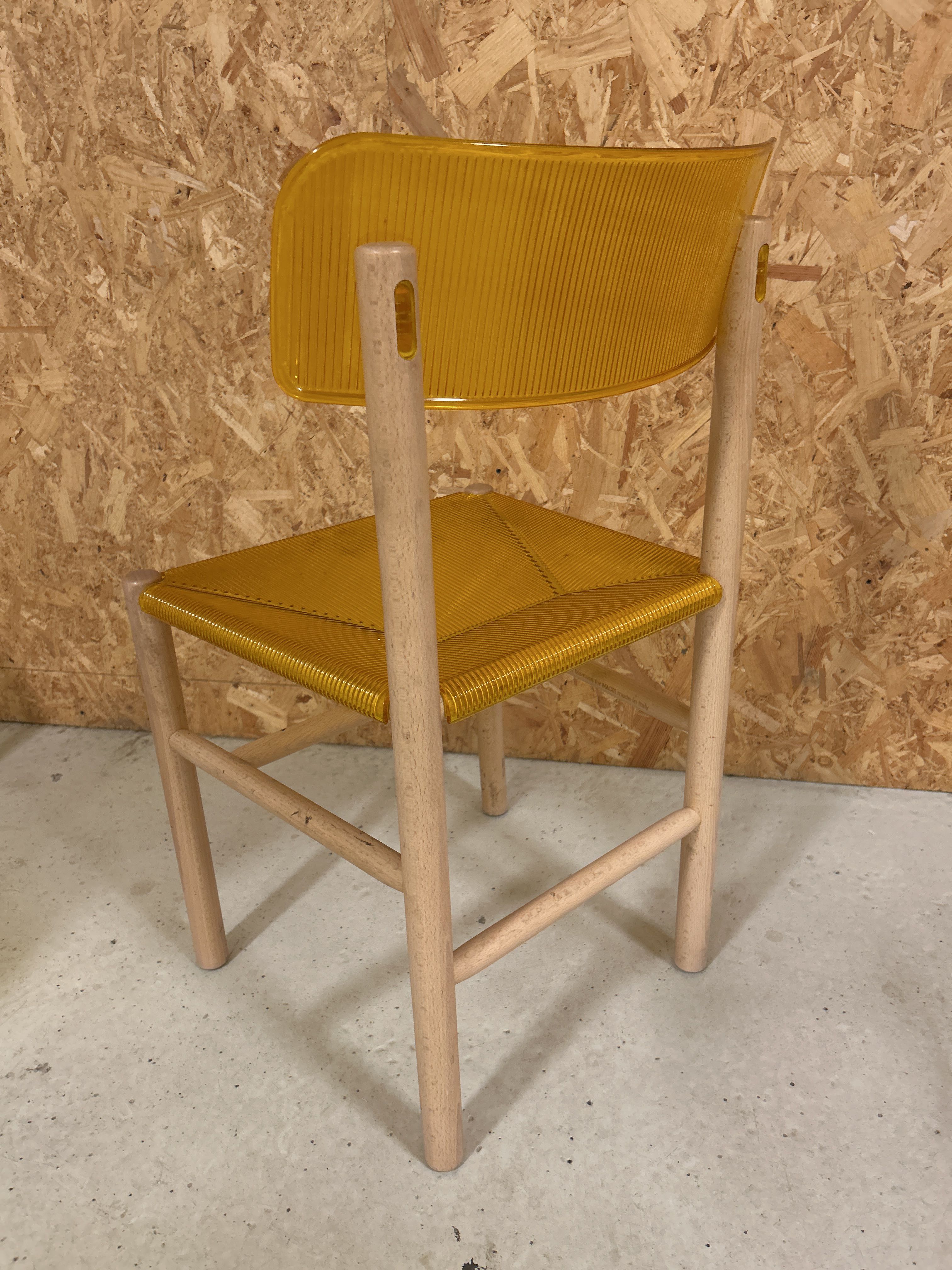 Design chairs 4 pcs - Magis Trattoria Sedia (Jasper Morrison) - PS
