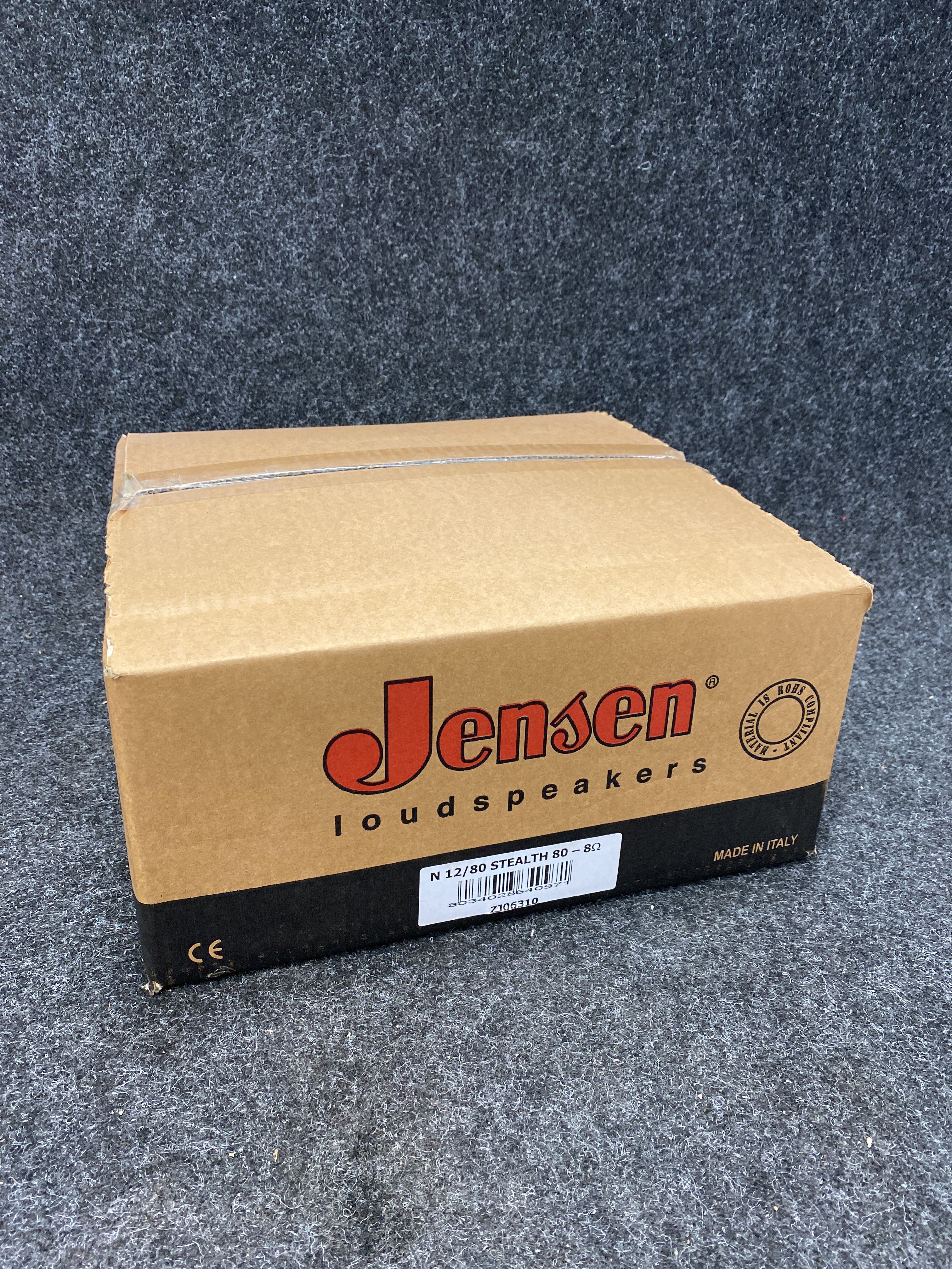 1 speaker element Jensen N12/80 Stealth 80w 8Ω - PS Auction - We