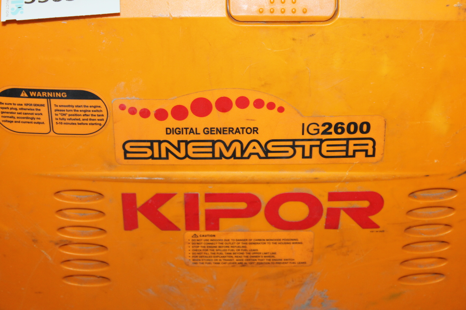 Kipor Elverk IG2600 - PS Auction - We value the future