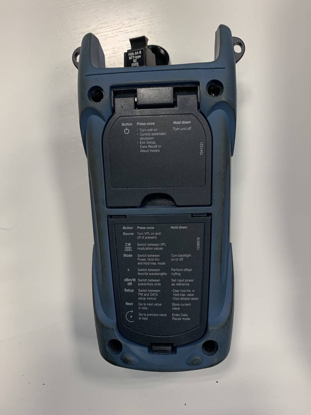 Power meter EXFO FPM600 PS Auction We value the future Largest